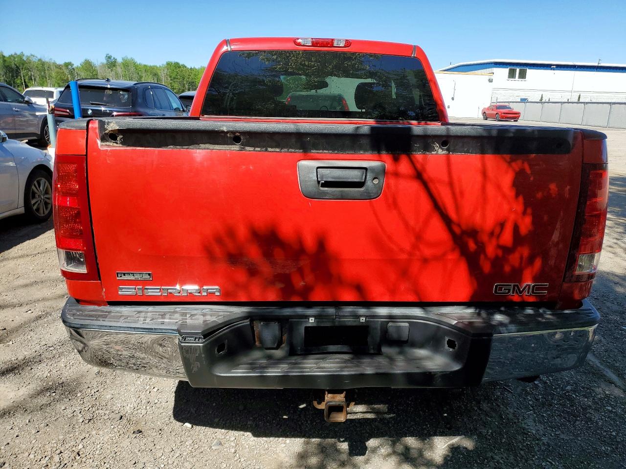 2011 Gmc Sierra K1500 Sl Red vin: 3GTP2UEA2BG156931