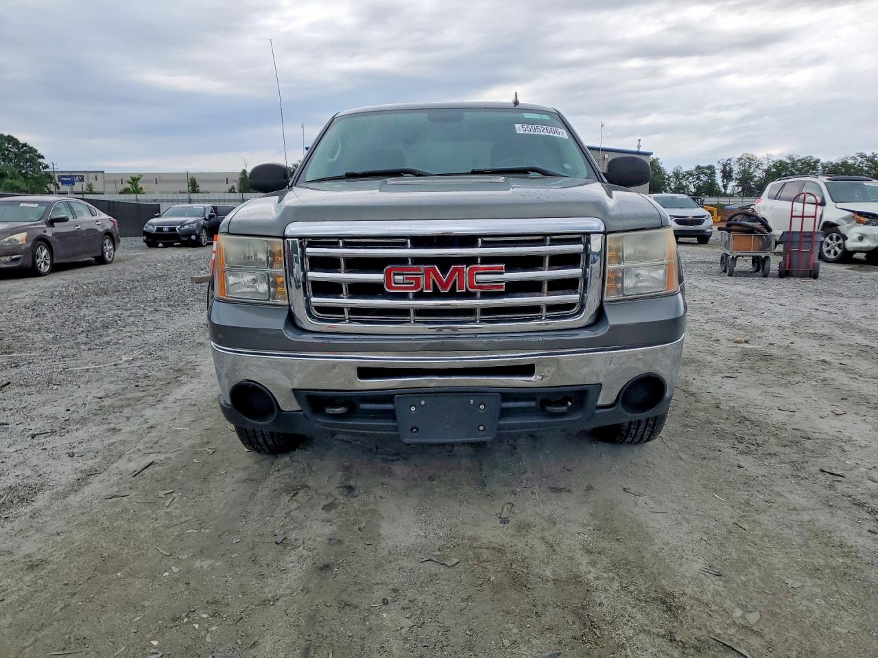 2011 Gmc Sierra K1500 Sl Gray vin: 3GTP2UEA2BG281363