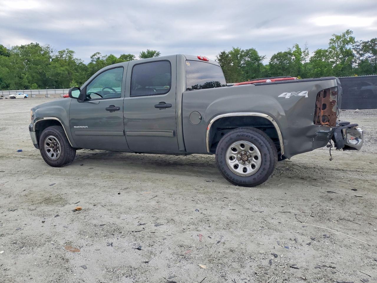 2011 Gmc Sierra K1500 Sl Gray vin: 3GTP2UEA2BG281363