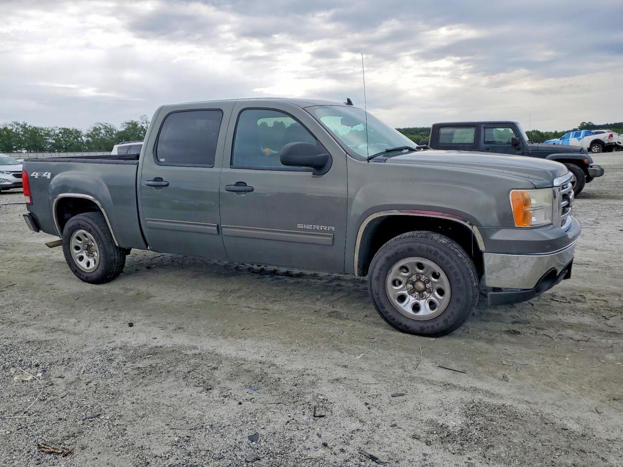 2011 Gmc Sierra K1500 Sl Gray vin: 3GTP2UEA2BG281363