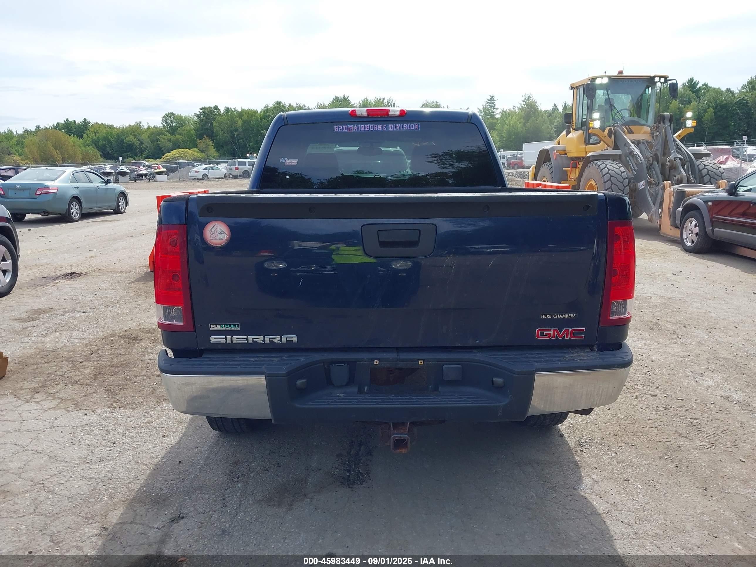2011 Gmc Sierra 1500 Sl Blue vin: 3GTP2UEA5BG260829