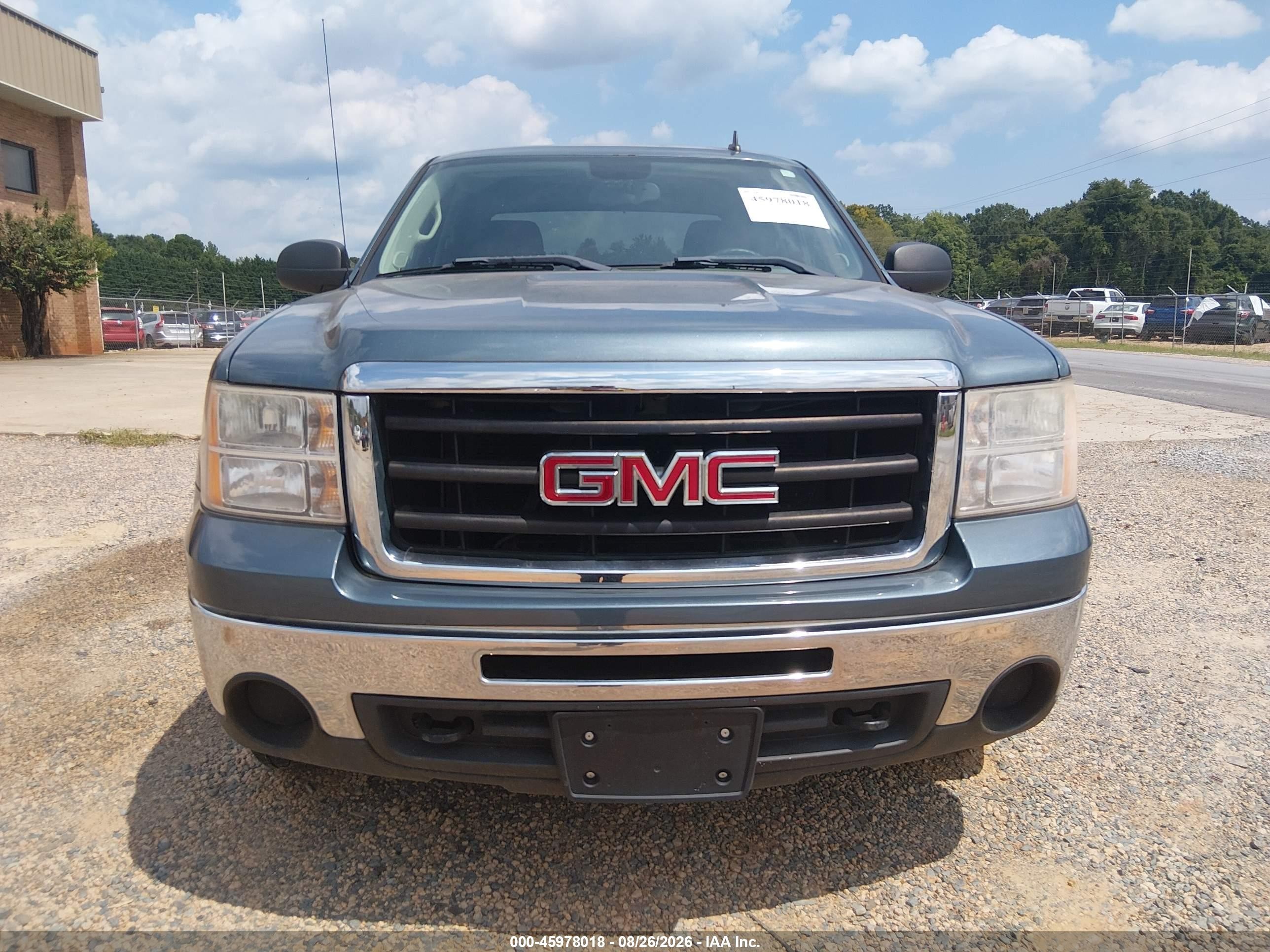2011 Gmc Sierra 1500 Sl Light Blue vin: 3GTP2UEA5BG362549