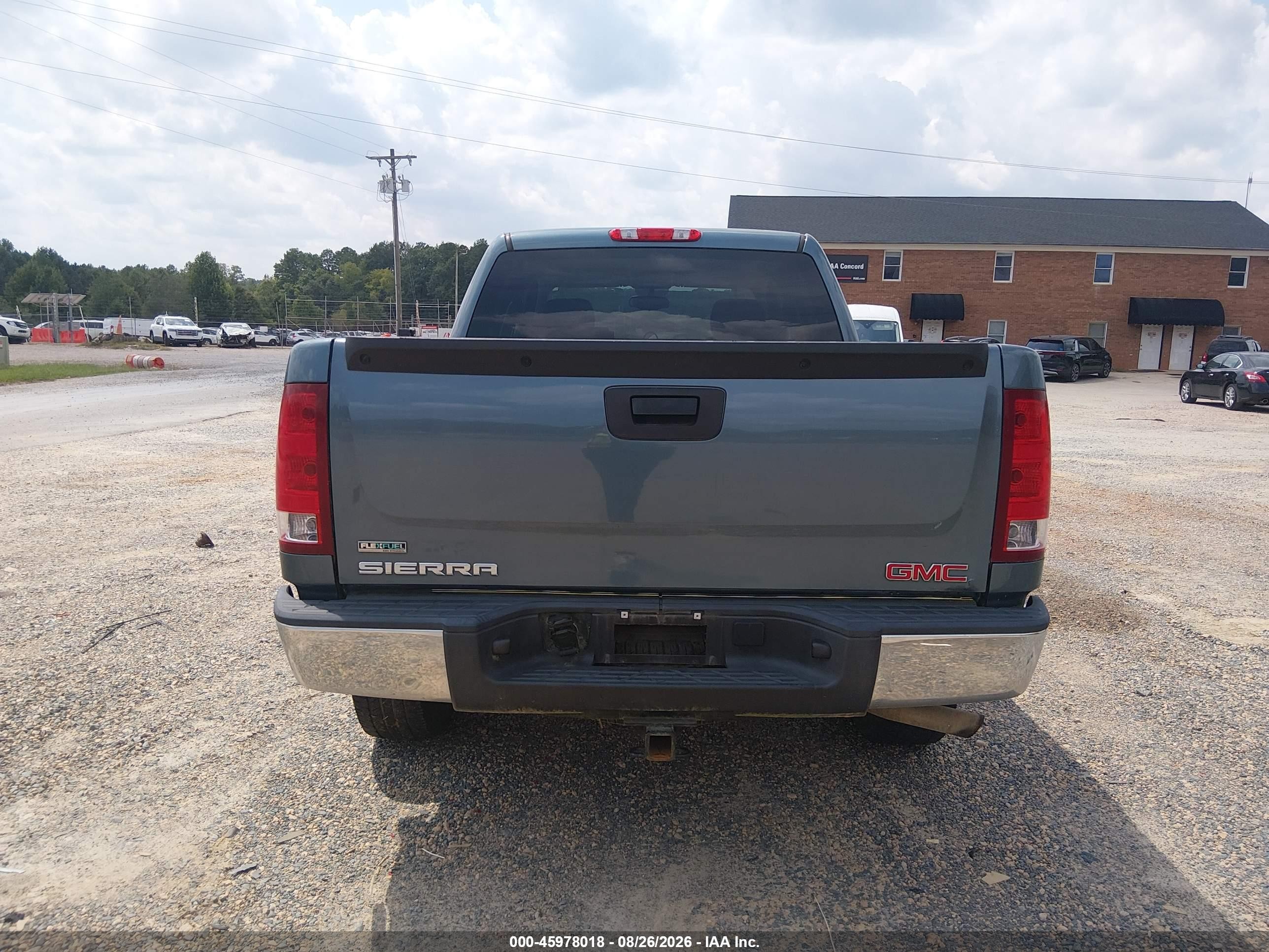 2011 Gmc Sierra 1500 Sl Light Blue vin: 3GTP2UEA5BG362549