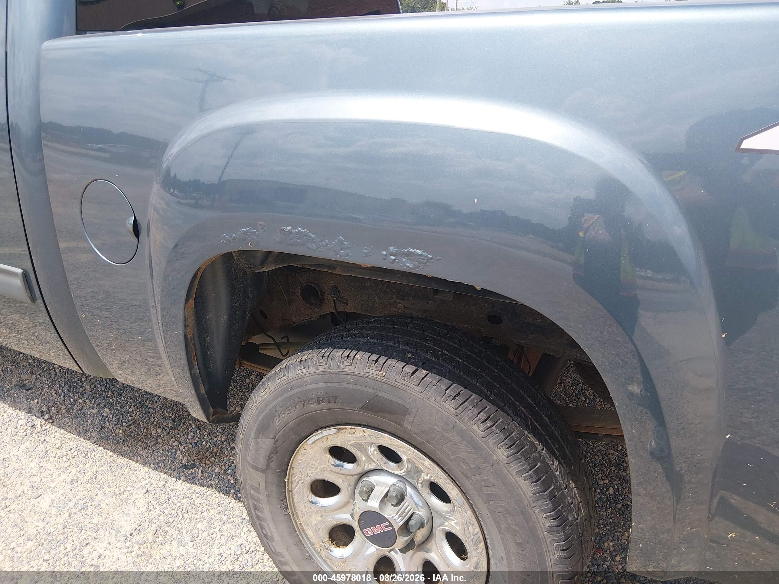 2011 Gmc Sierra 1500 Sl Light Blue vin: 3GTP2UEA5BG362549