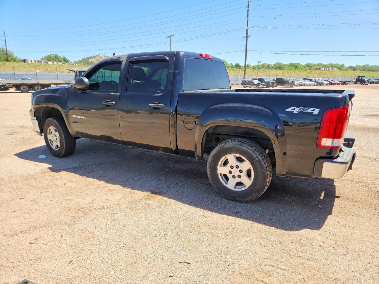 2012 Gmc Sierra K1500 Sl Black vin: 3GTP2UEA5CG120751
