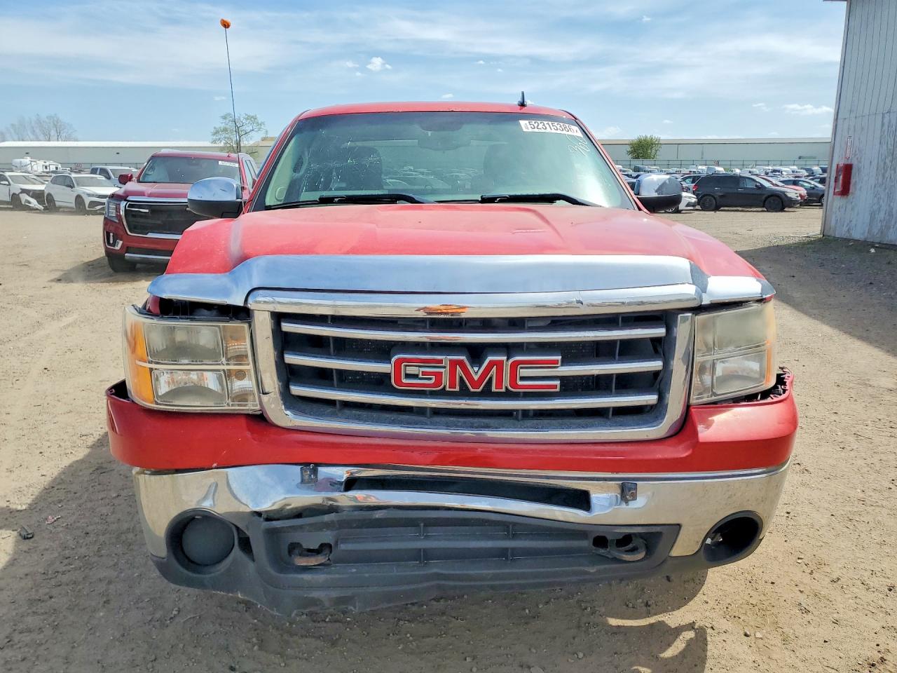 2013 Gmc Sierra K1500 Sl Red vin: 3GTP2UEA5DG339291