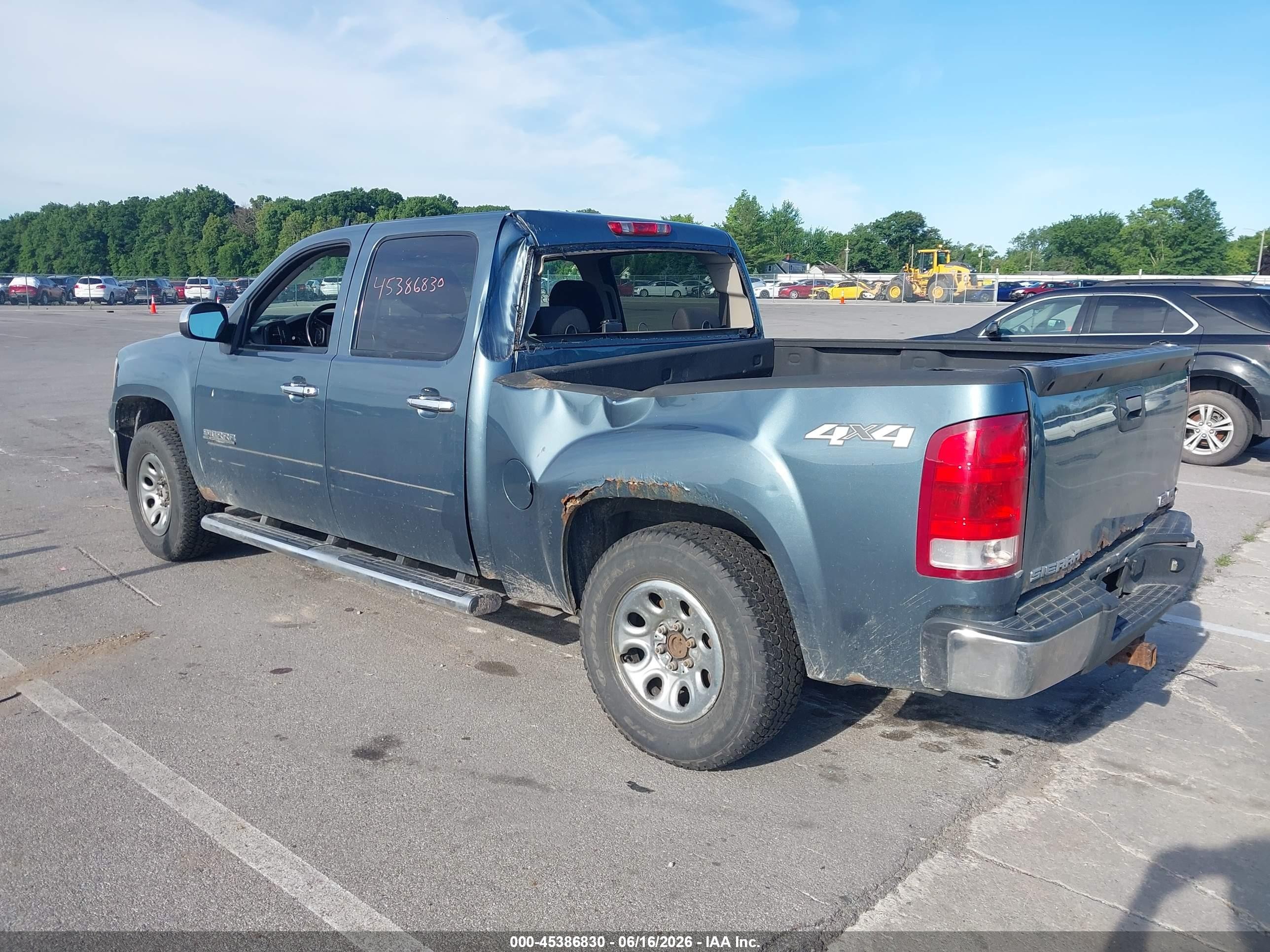 2013 Gmc Sierra 1500 Sl Teal vin: 3GTP2UEA8DG336806