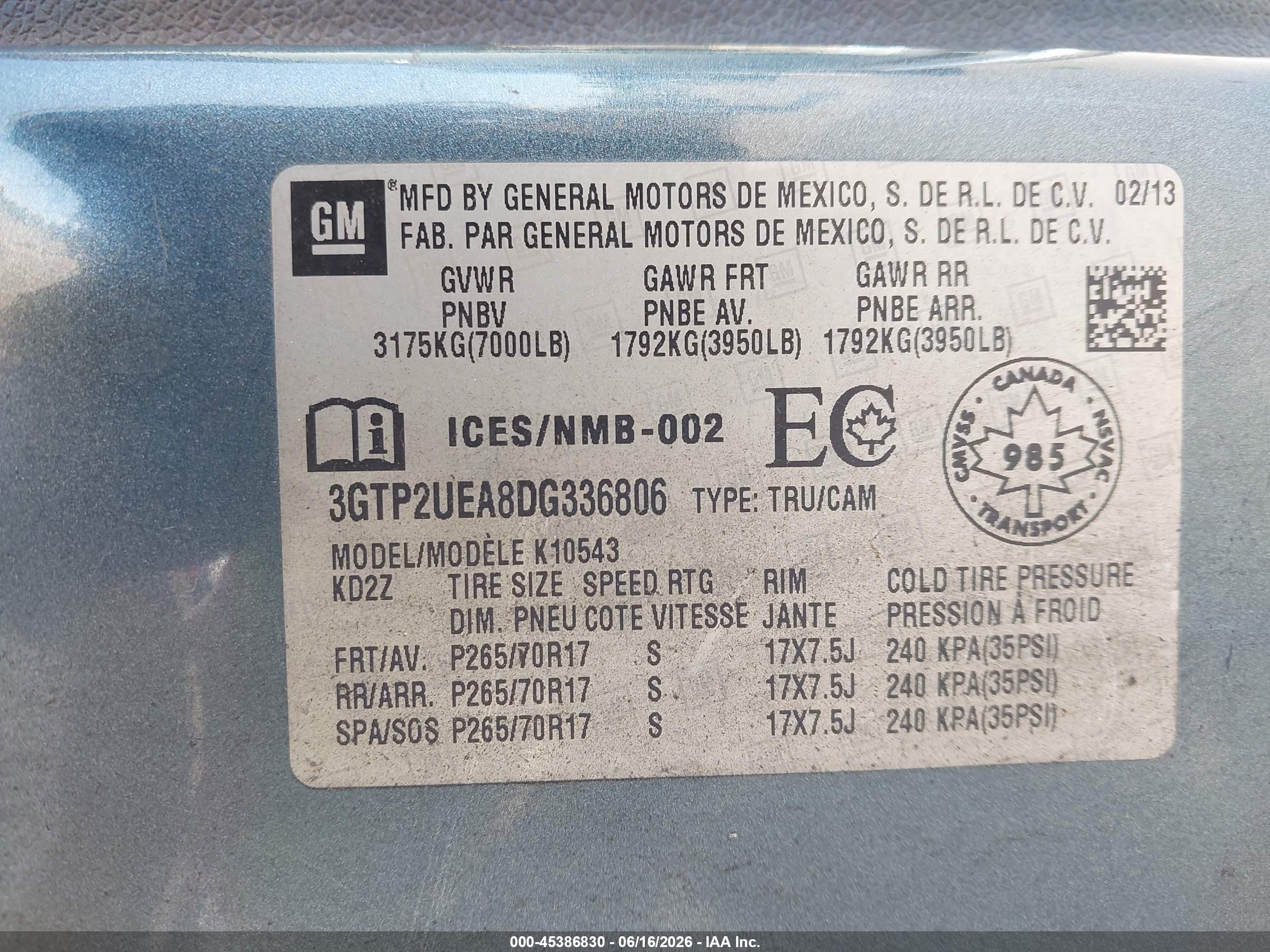2013 Gmc Sierra 1500 Sl Teal vin: 3GTP2UEA8DG336806