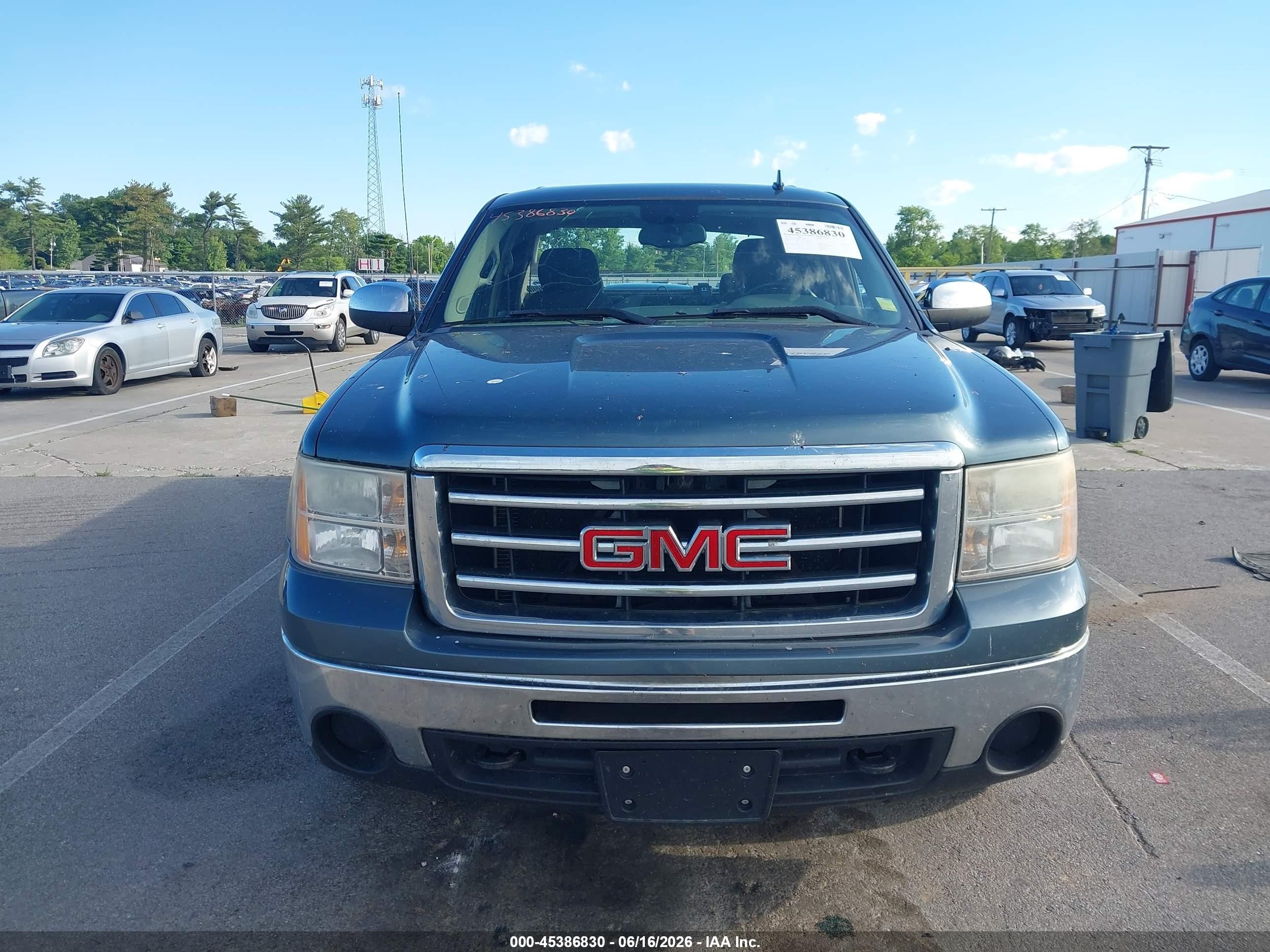 2013 Gmc Sierra 1500 Sl Teal vin: 3GTP2UEA8DG336806