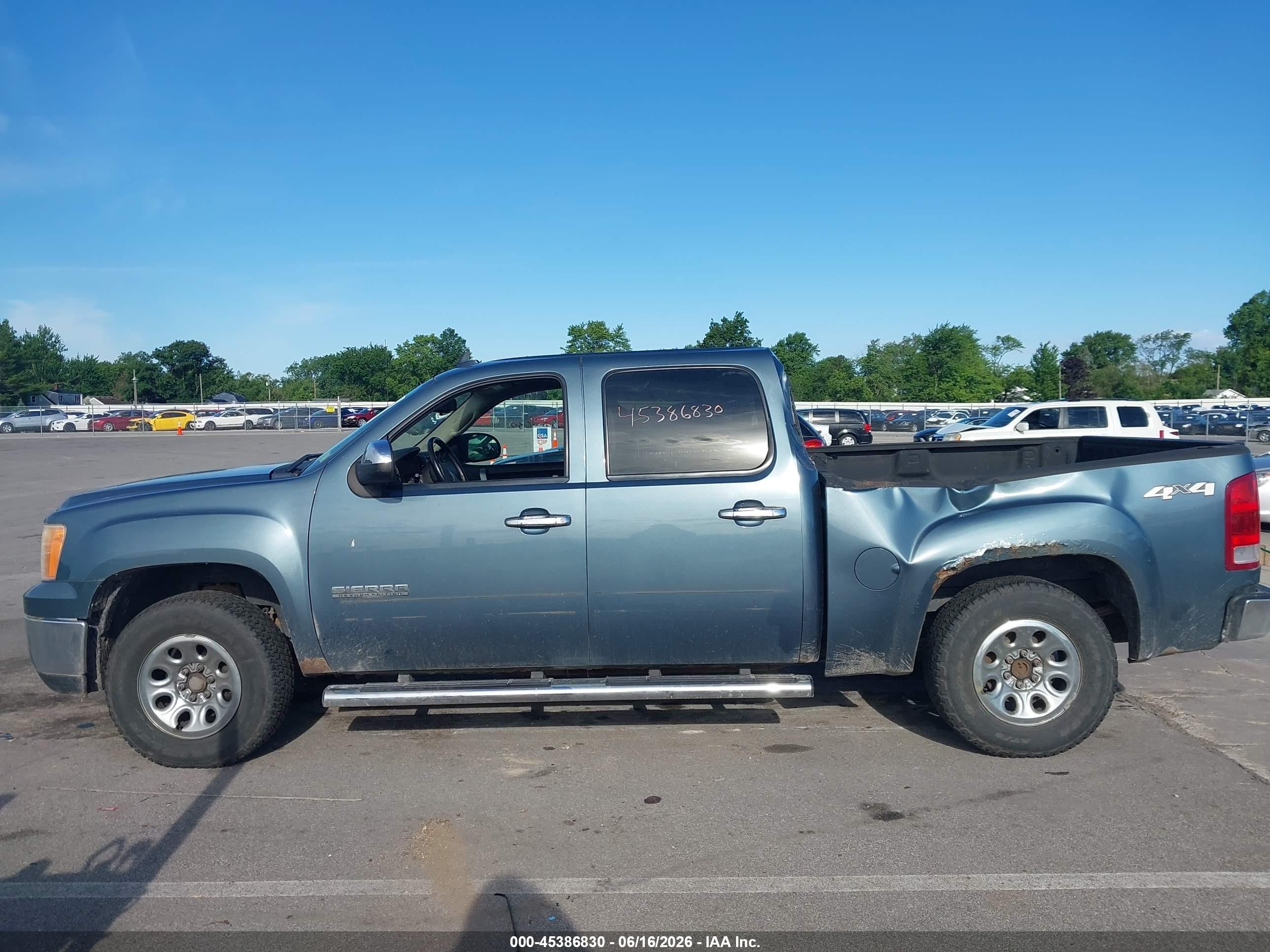2013 Gmc Sierra 1500 Sl Teal vin: 3GTP2UEA8DG336806