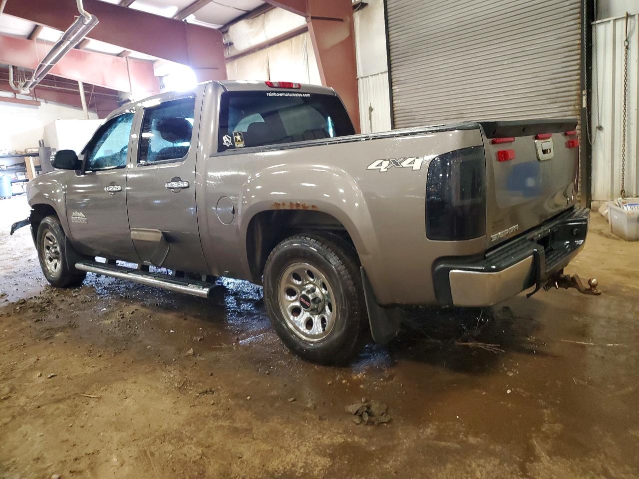 2013 Gmc Sierra K1500 Sl Gray vin: 3GTP2UEA9DG283629