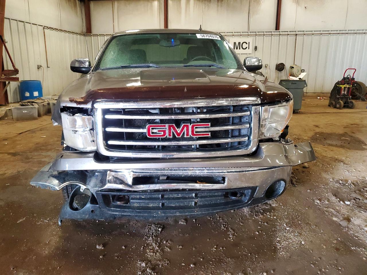 2013 Gmc Sierra K1500 Sl Gray vin: 3GTP2UEA9DG283629