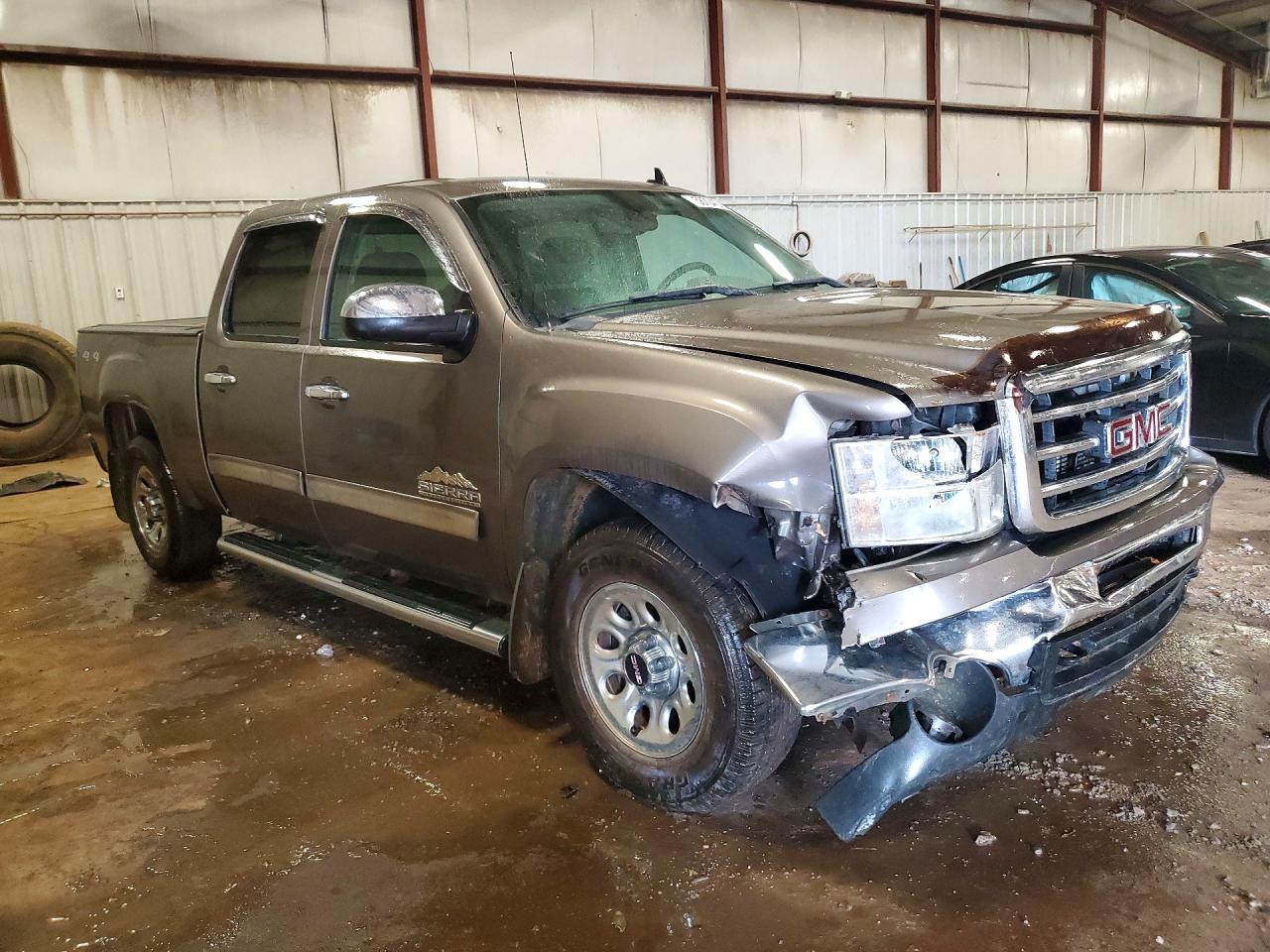 2013 Gmc Sierra K1500 Sl Gray vin: 3GTP2UEA9DG283629
