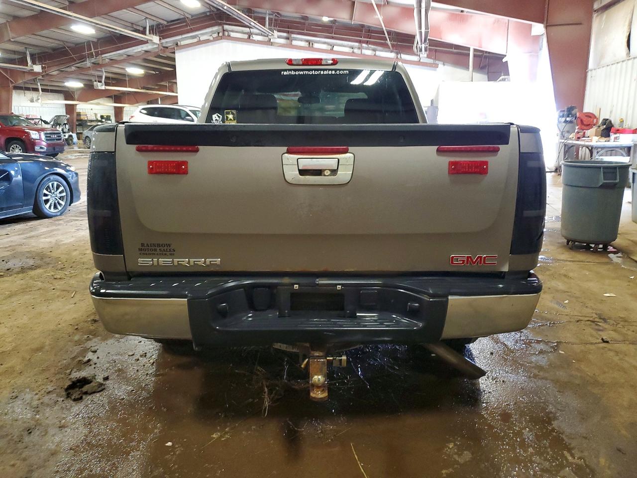 2013 Gmc Sierra K1500 Sl Gray vin: 3GTP2UEA9DG283629