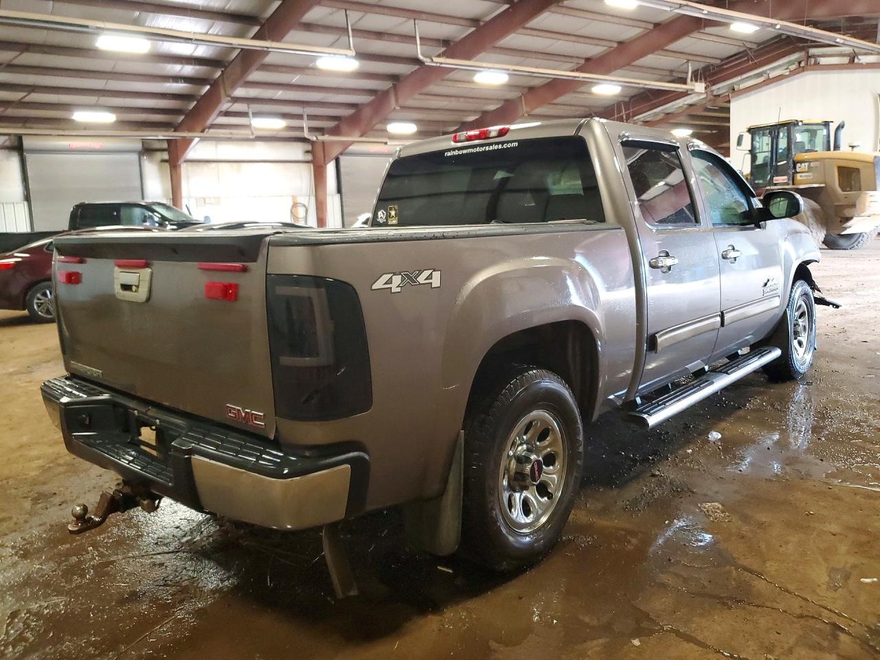 2013 Gmc Sierra K1500 Sl Gray vin: 3GTP2UEA9DG283629
