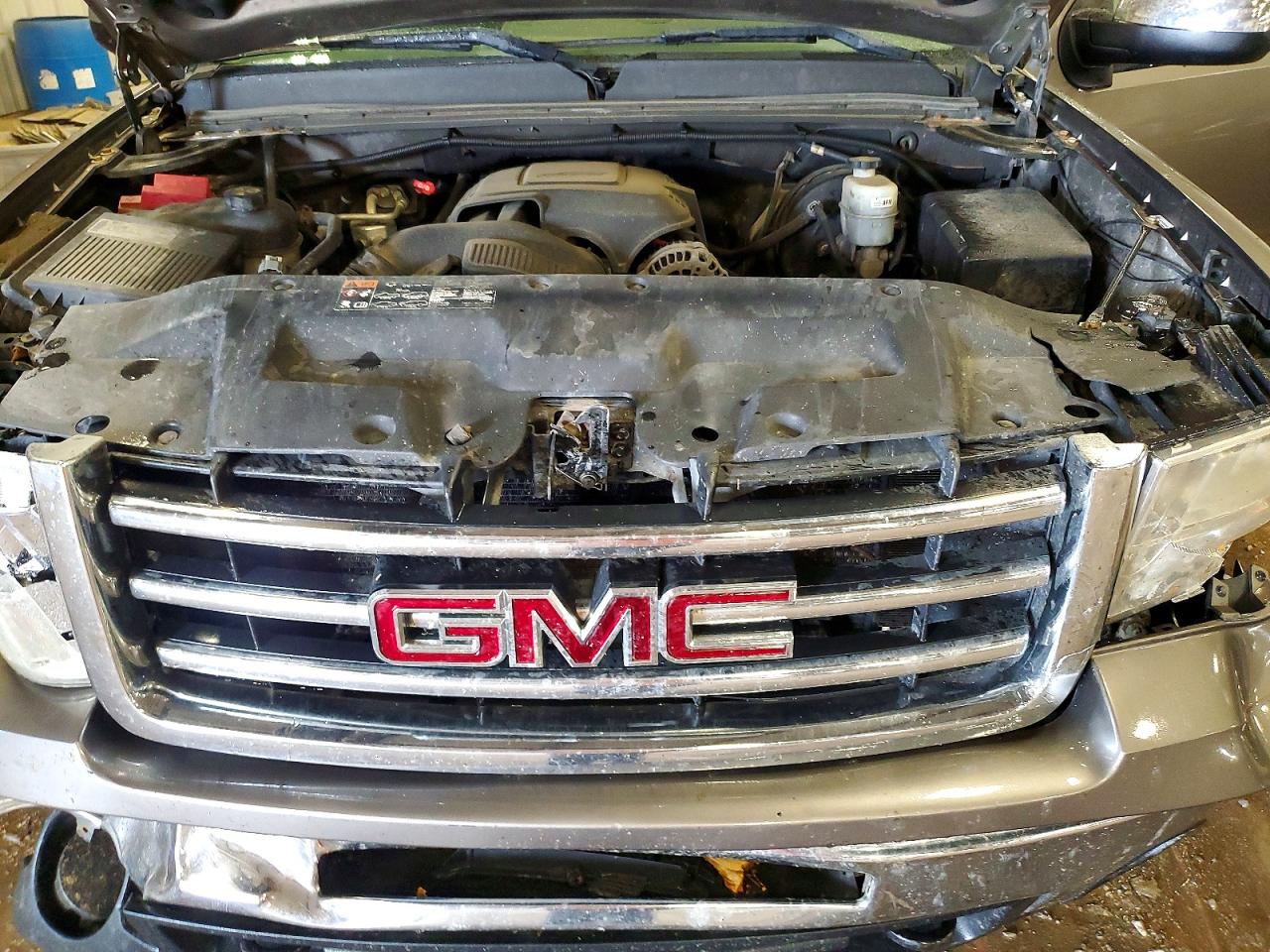 2013 Gmc Sierra K1500 Sl Gray vin: 3GTP2UEA9DG283629