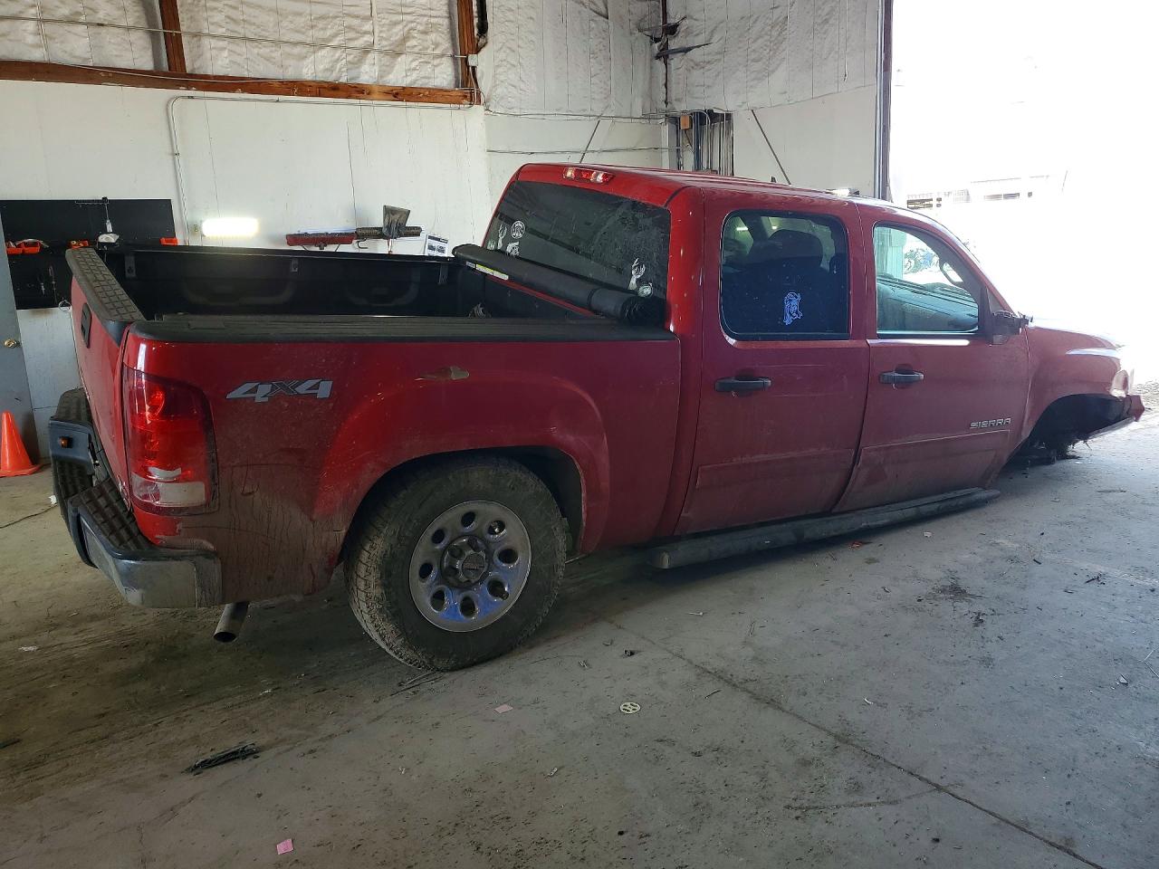 2012 Gmc Sierra K1500 Sl Red vin: 3GTP2UEAXCG244790