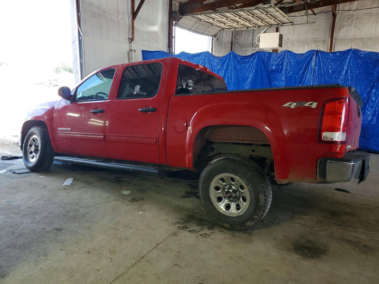 2012 Gmc Sierra K1500 Sl Red vin: 3GTP2UEAXCG244790