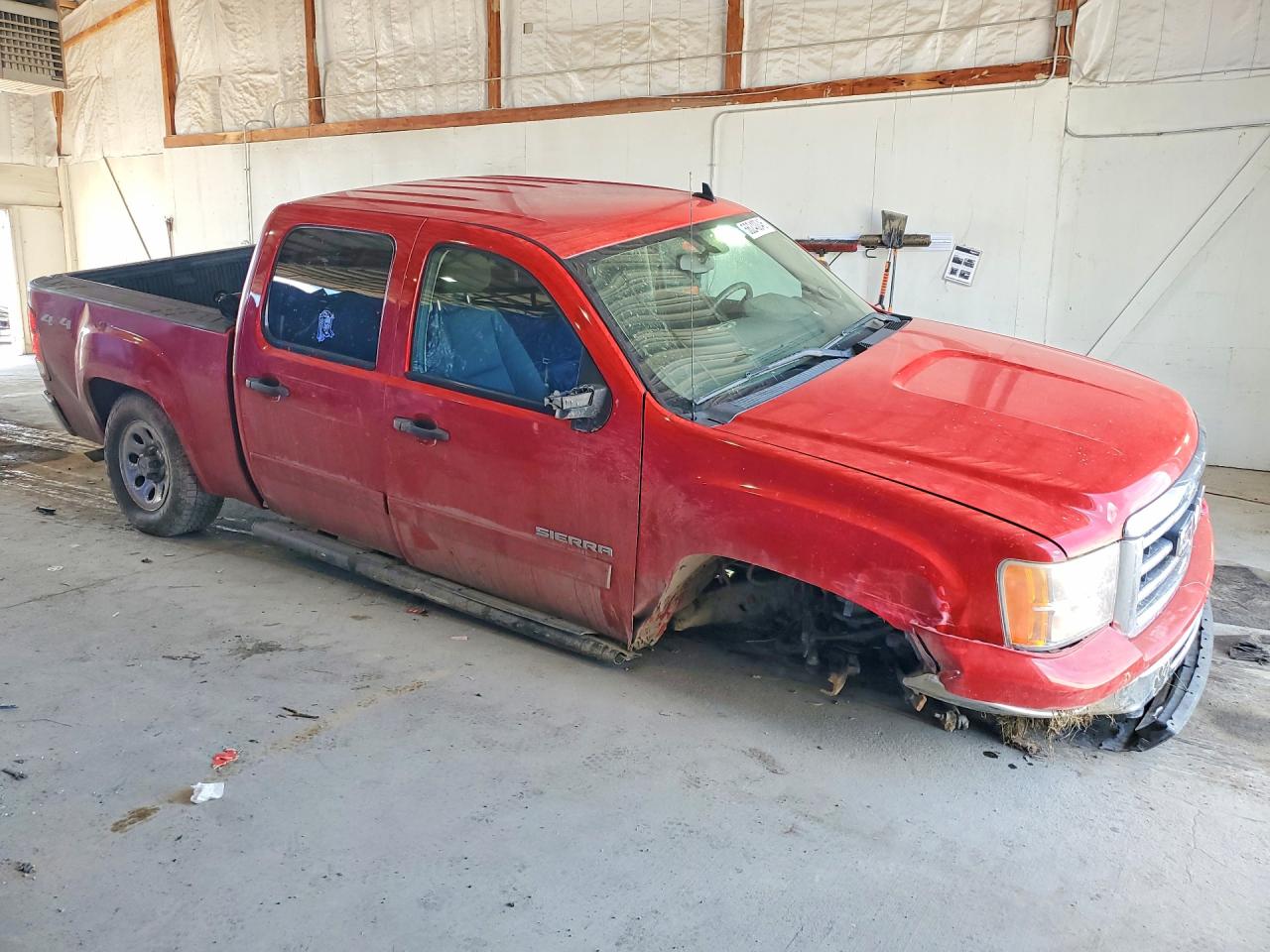 2012 Gmc Sierra K1500 Sl Red vin: 3GTP2UEAXCG244790