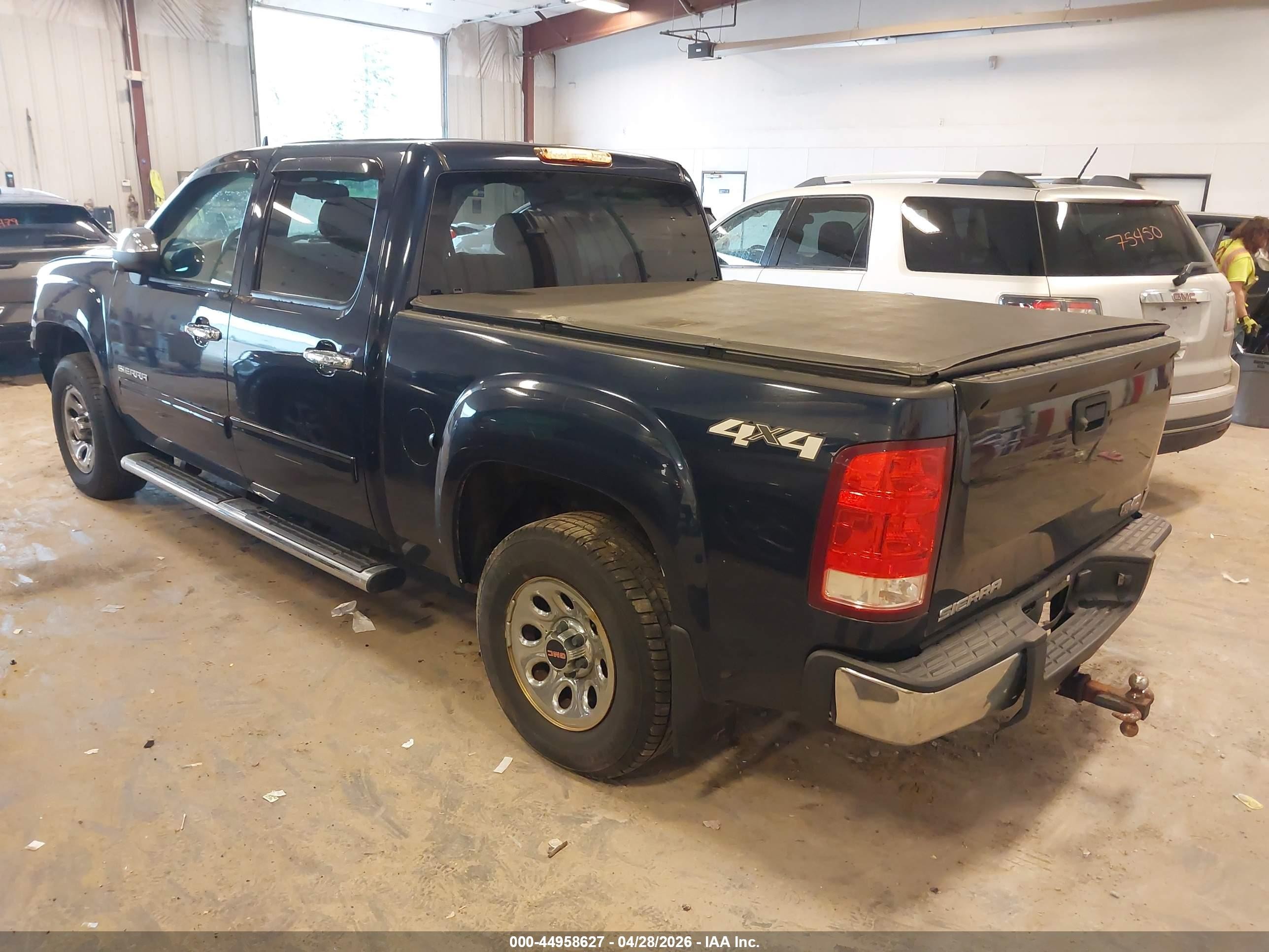 2012 Gmc Sierra 1500 Sl Navy vin: 3GTP2UEAXCG294895