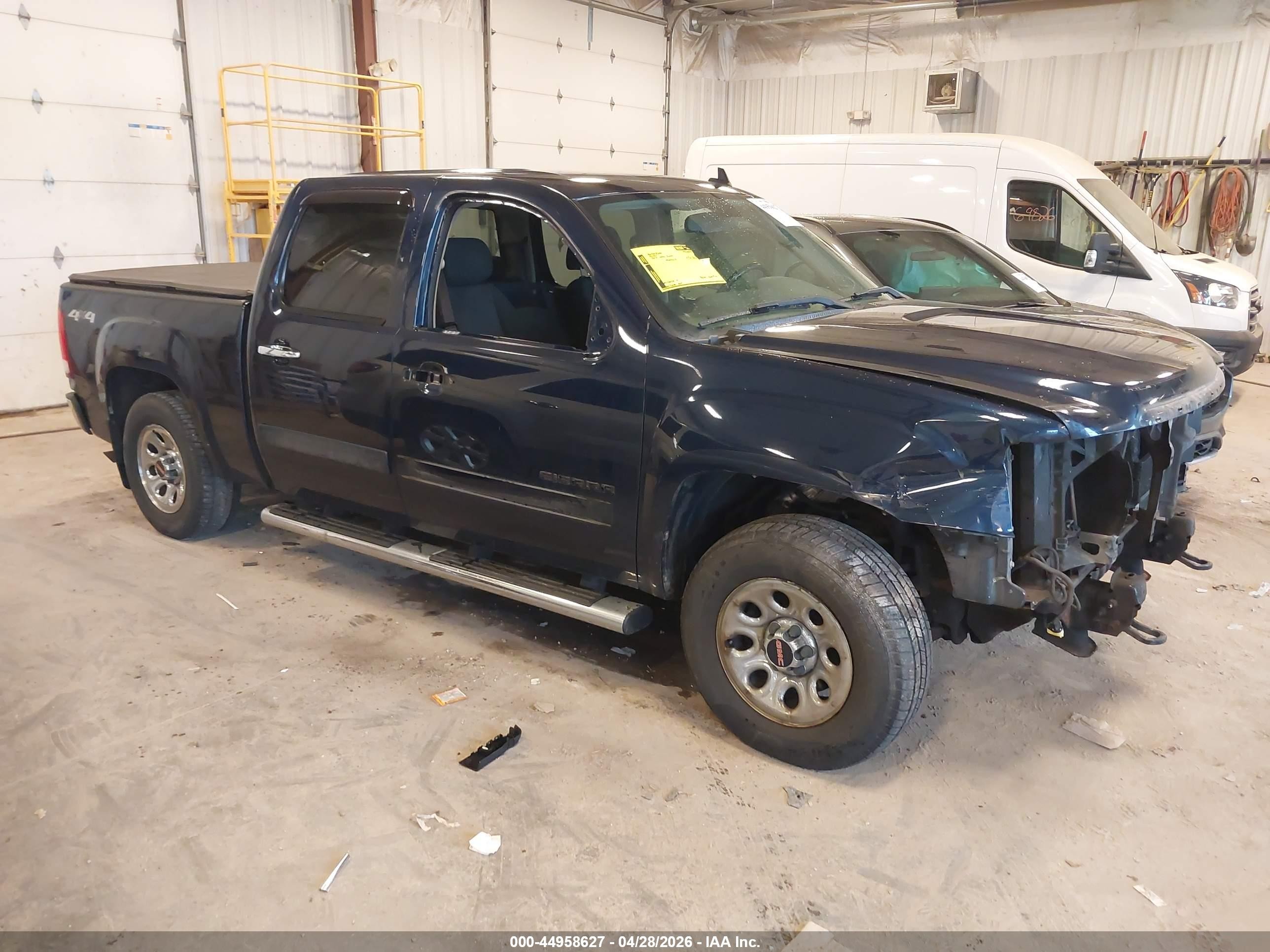 2012 Gmc Sierra 1500 Sl Navy vin: 3GTP2UEAXCG294895