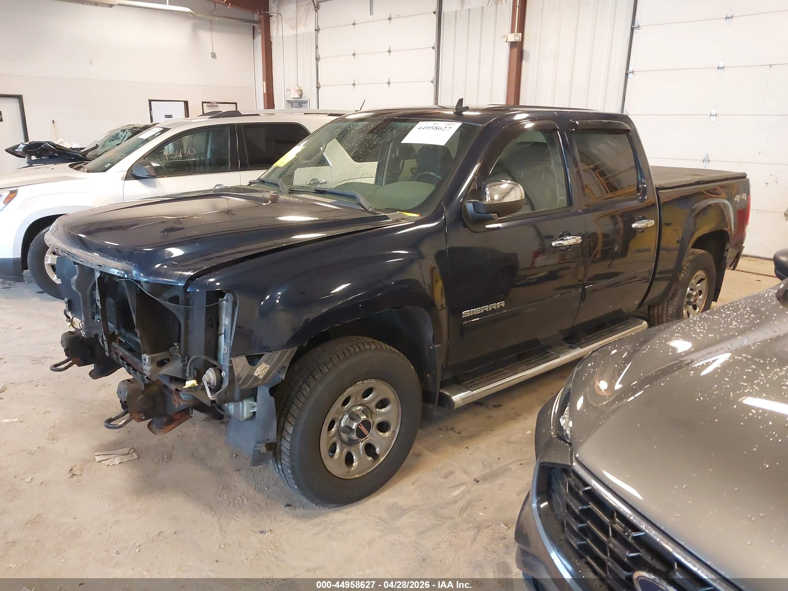 2012 Gmc Sierra 1500 Sl Navy vin: 3GTP2UEAXCG294895