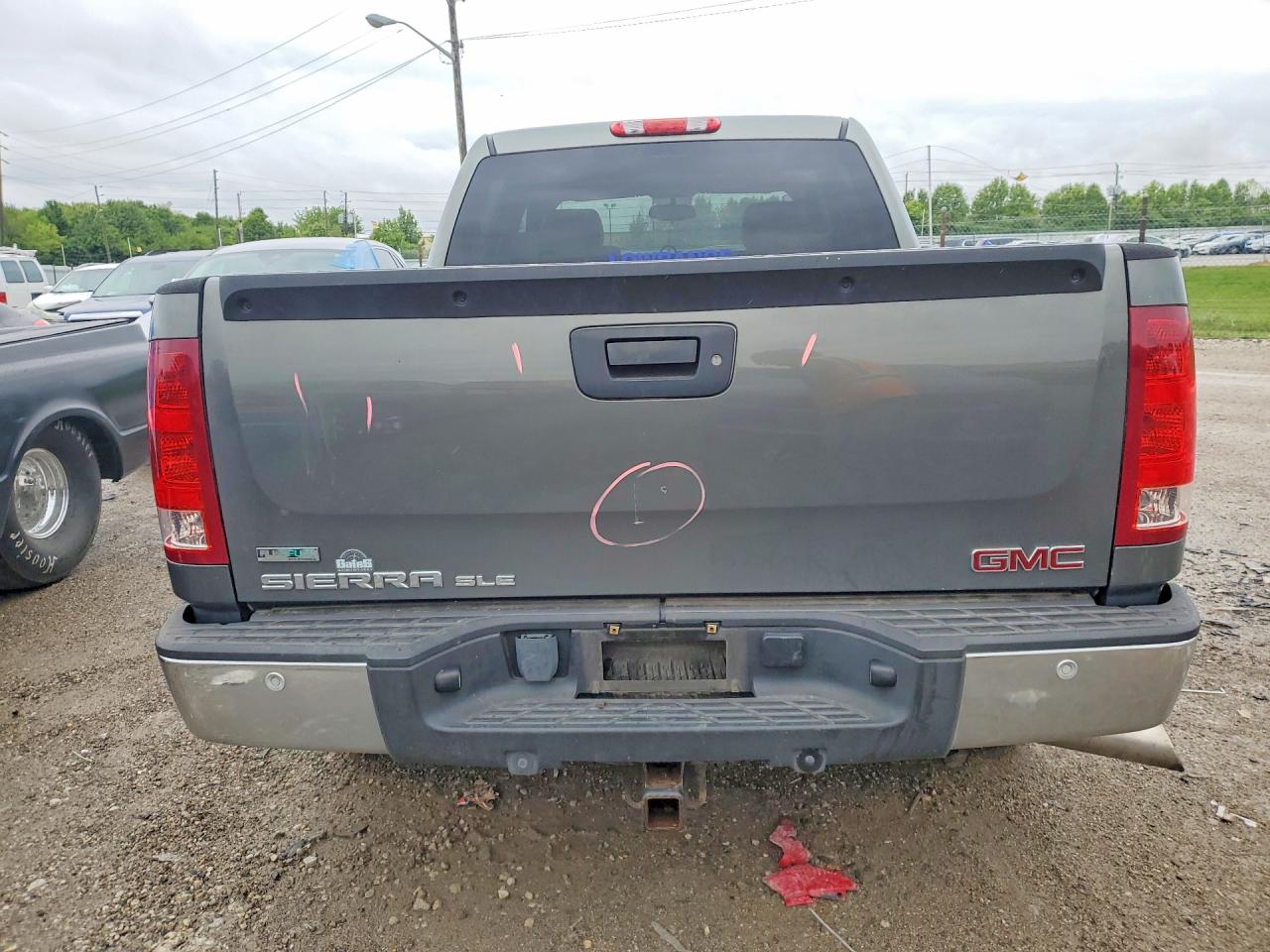 2011 Gmc Sierra K1500 Sle Gray vin: 3GTP2VE30BG113227