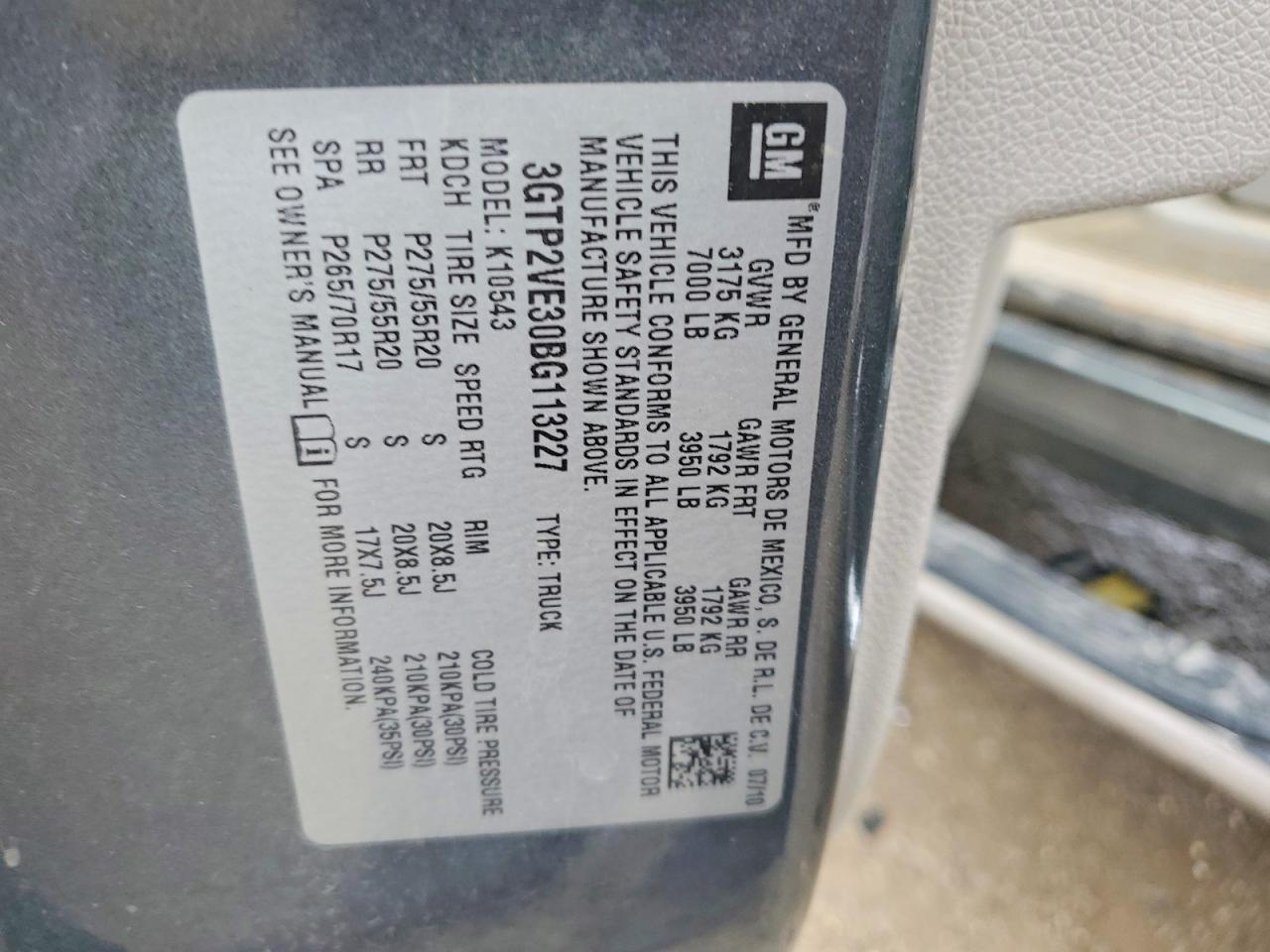 2011 Gmc Sierra K1500 Sle Gray vin: 3GTP2VE30BG113227