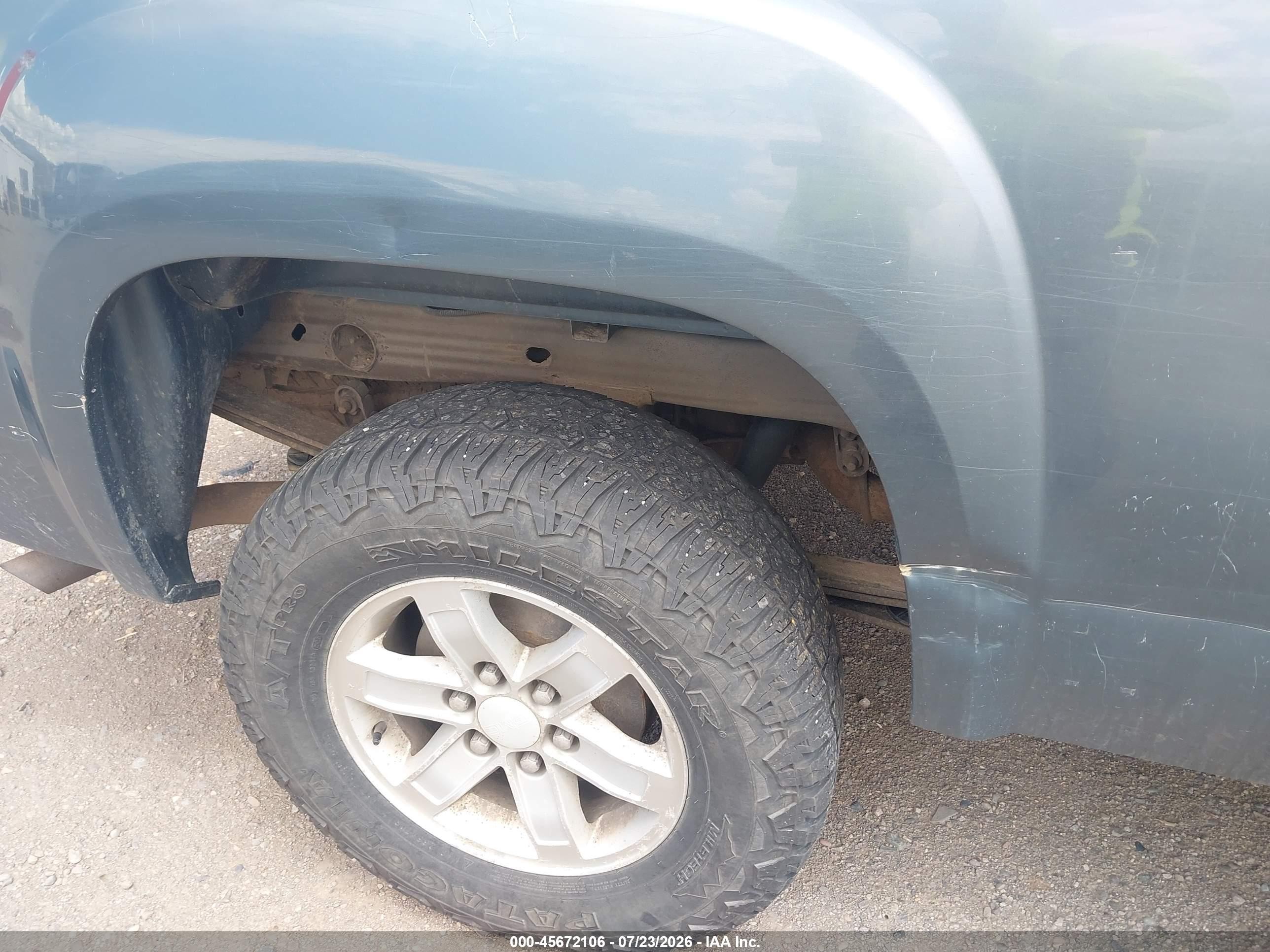 2011 Gmc Sierra 1500 Sle Blue vin: 3GTP2VE30BG119061