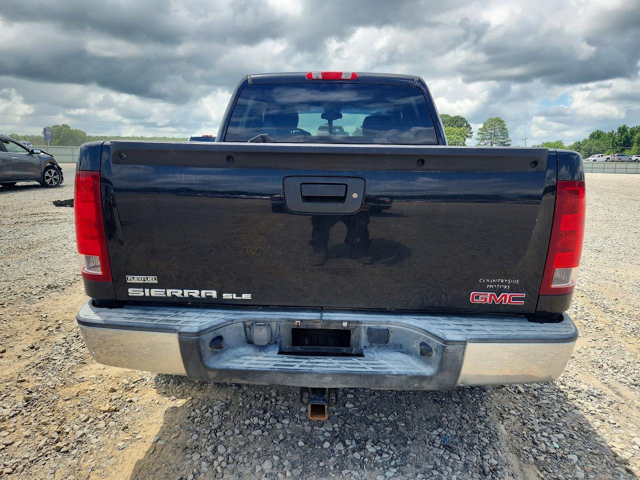 2011 Gmc Sierra K1500 Sle Black vin: 3GTP2VE30BG127693