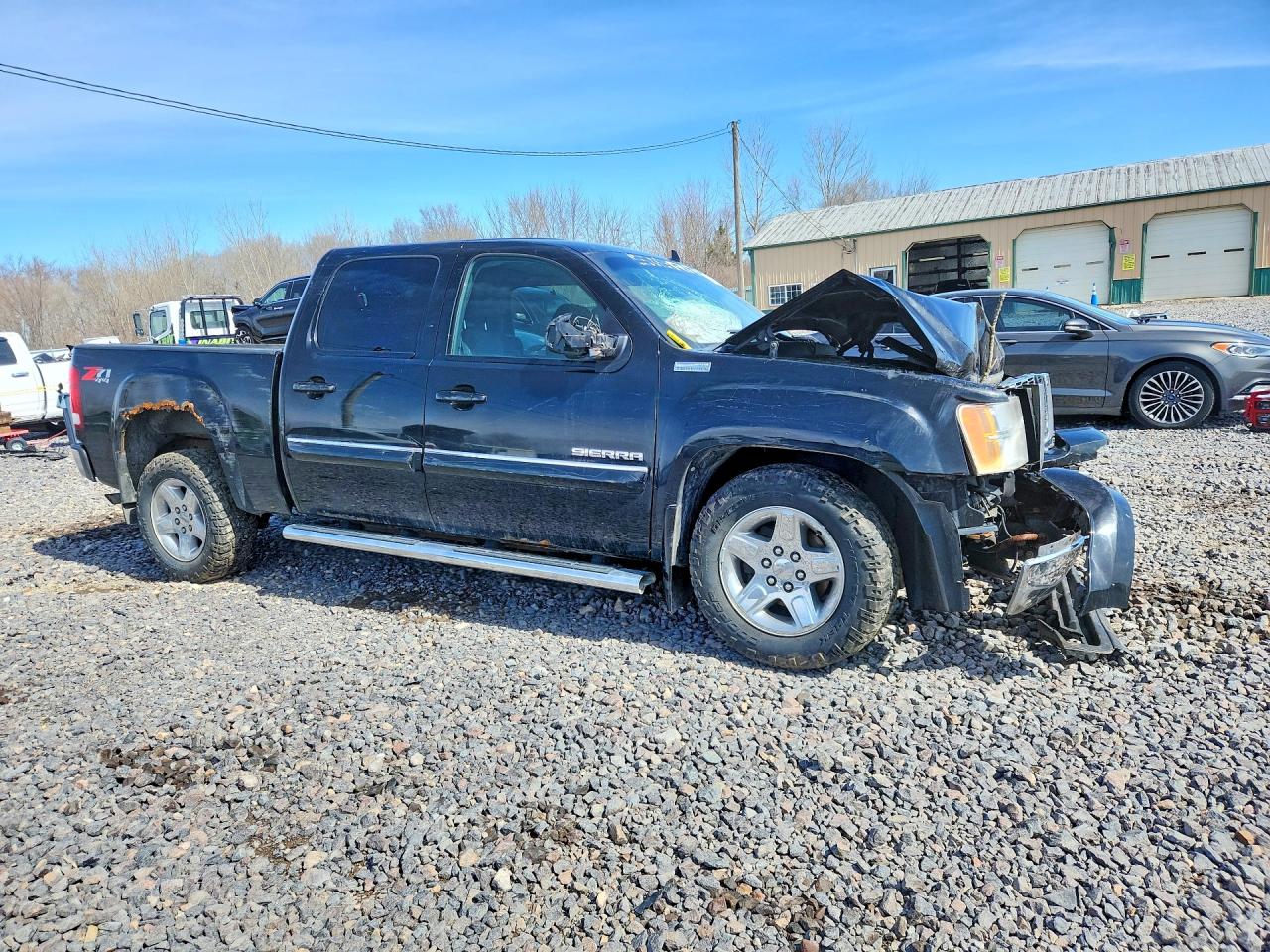 2011 Gmc Sierra K1500 Sle Black vin: 3GTP2VE30BG128939