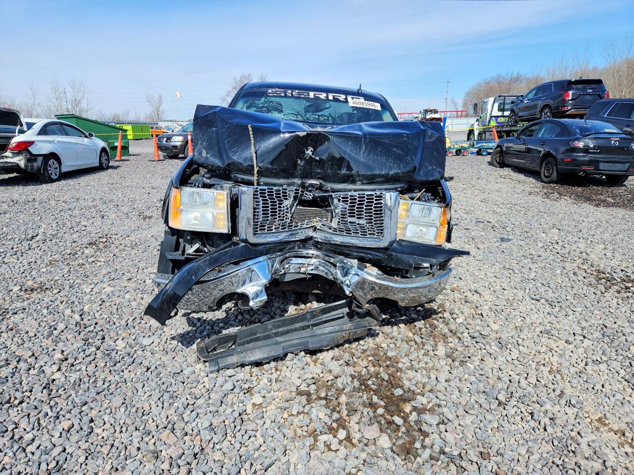 2011 Gmc Sierra K1500 Sle Black vin: 3GTP2VE30BG128939