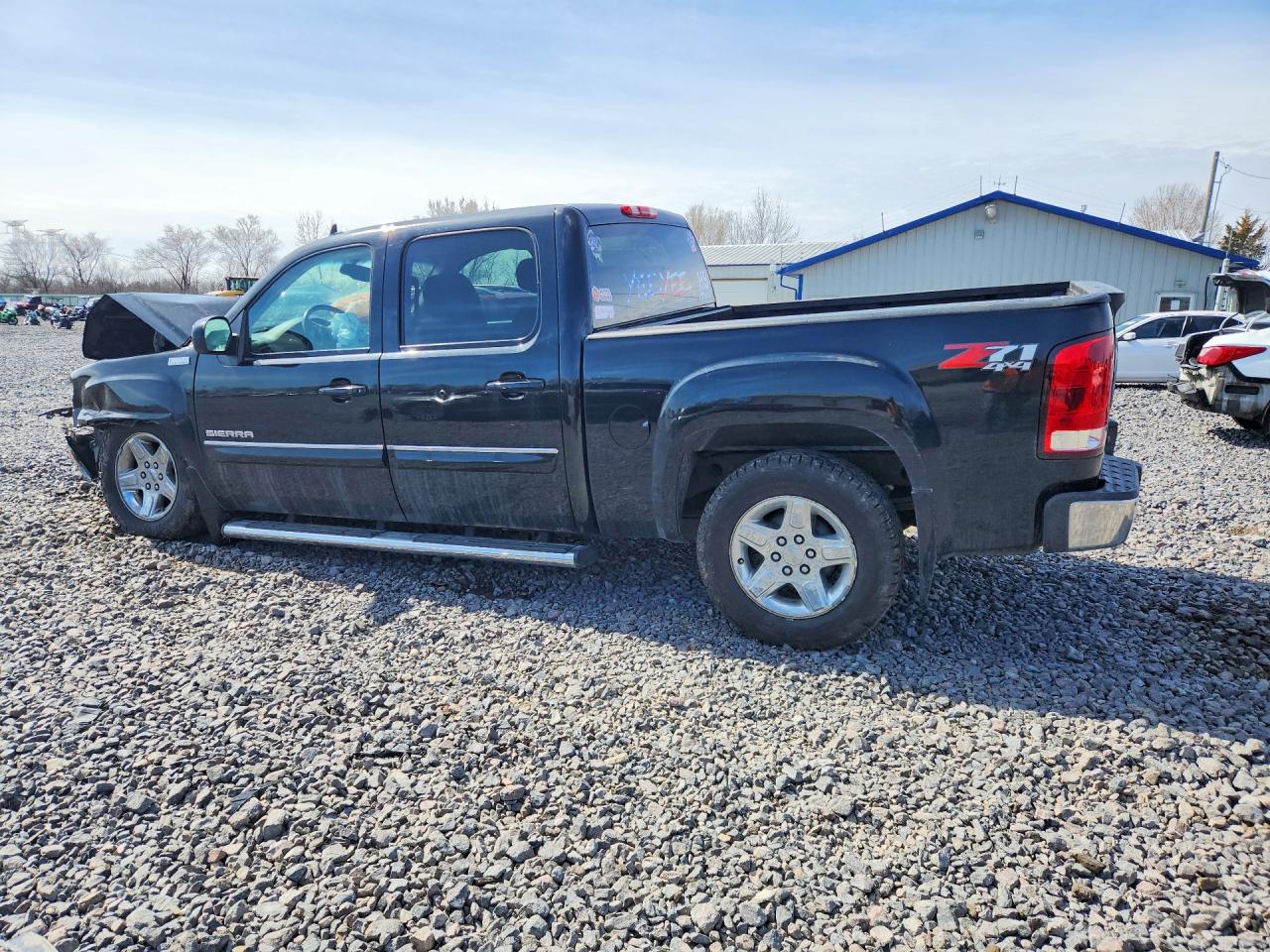 2011 Gmc Sierra K1500 Sle Black vin: 3GTP2VE30BG128939