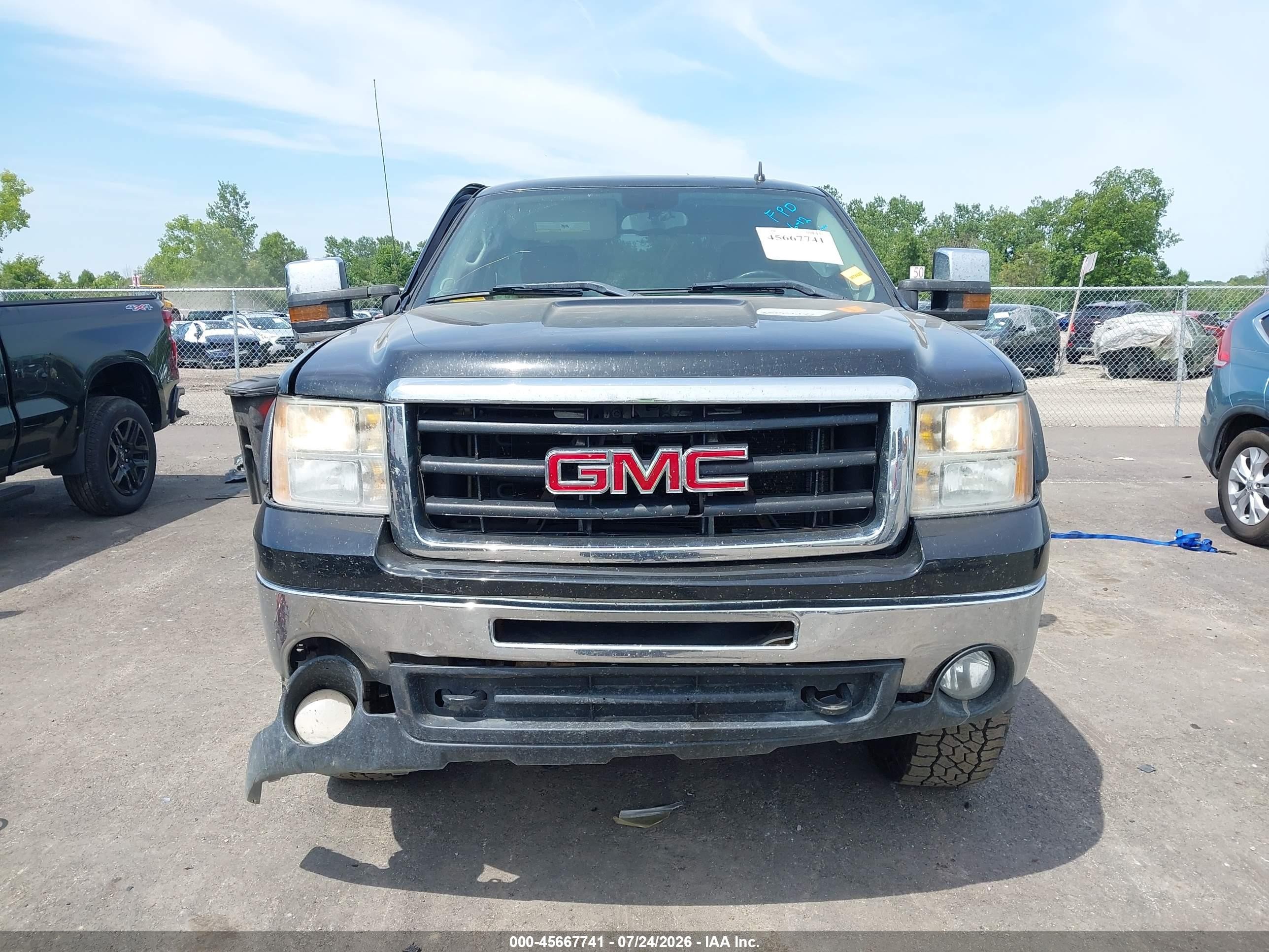 2011 Gmc Sierra 1500 Sle Черный vin: 3GTP2VE30BG199297