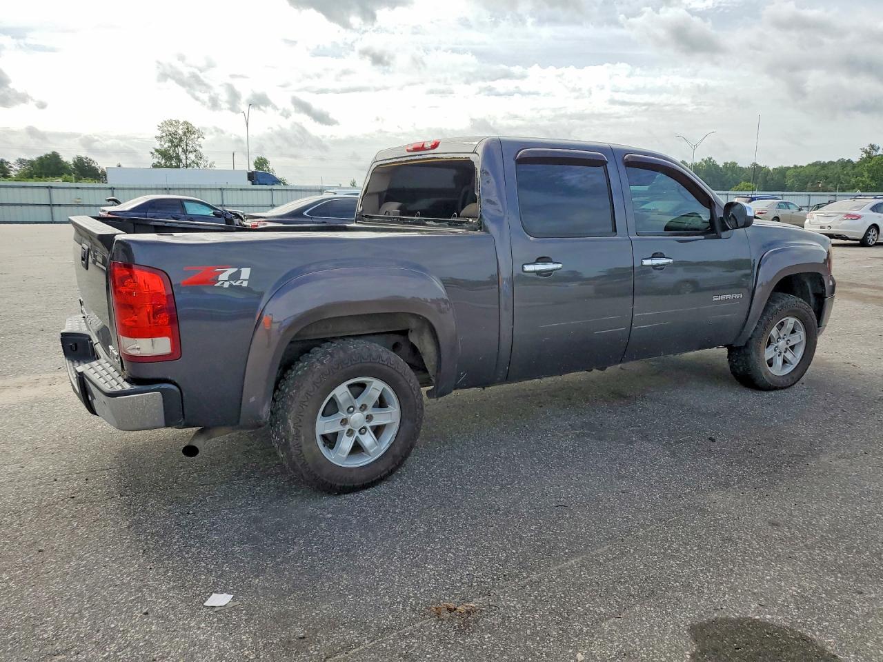 2011 Gmc Sierra K1500 Sle Gray vin: 3GTP2VE30BG242455