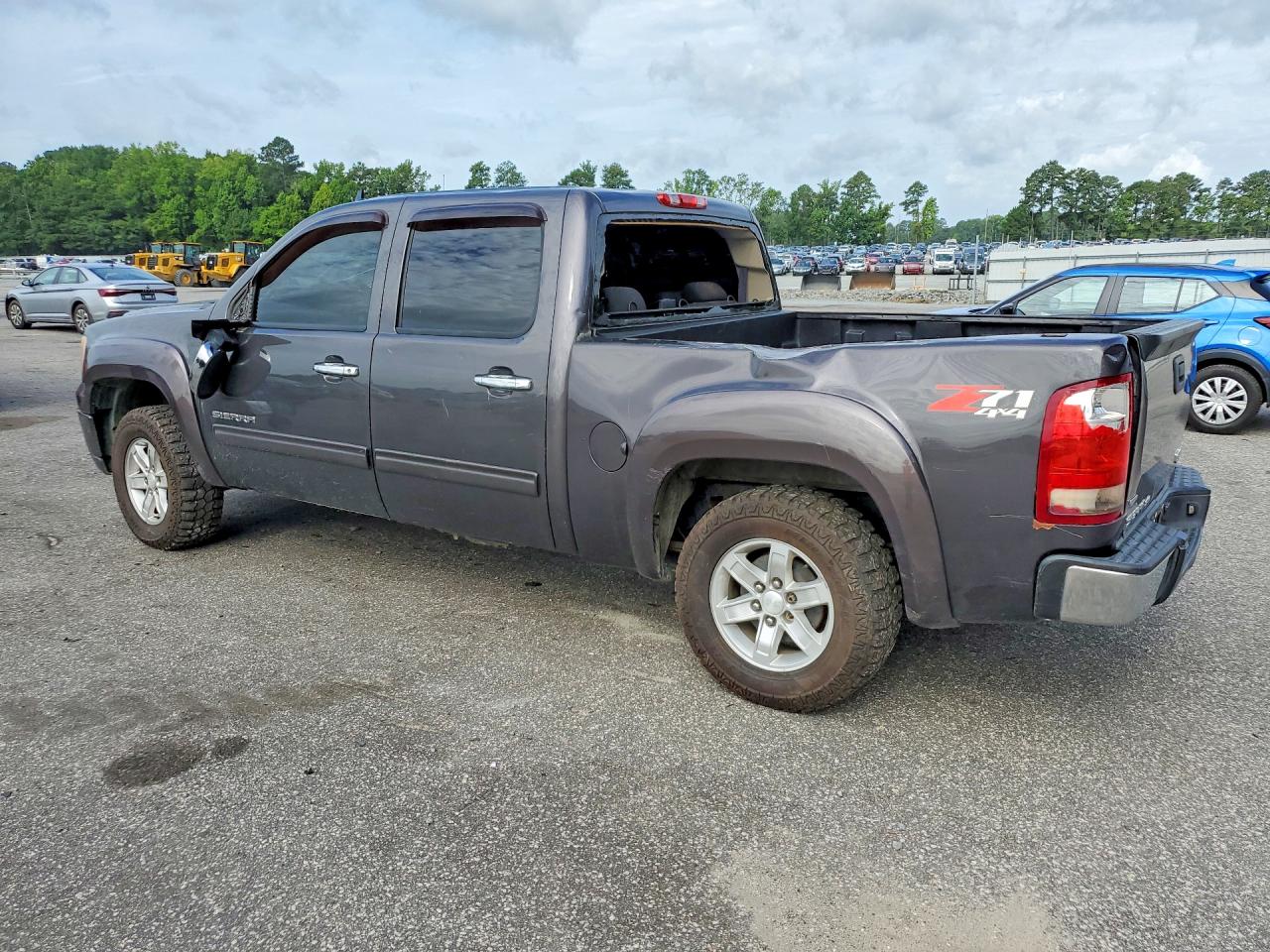 2011 Gmc Sierra K1500 Sle Gray vin: 3GTP2VE30BG242455