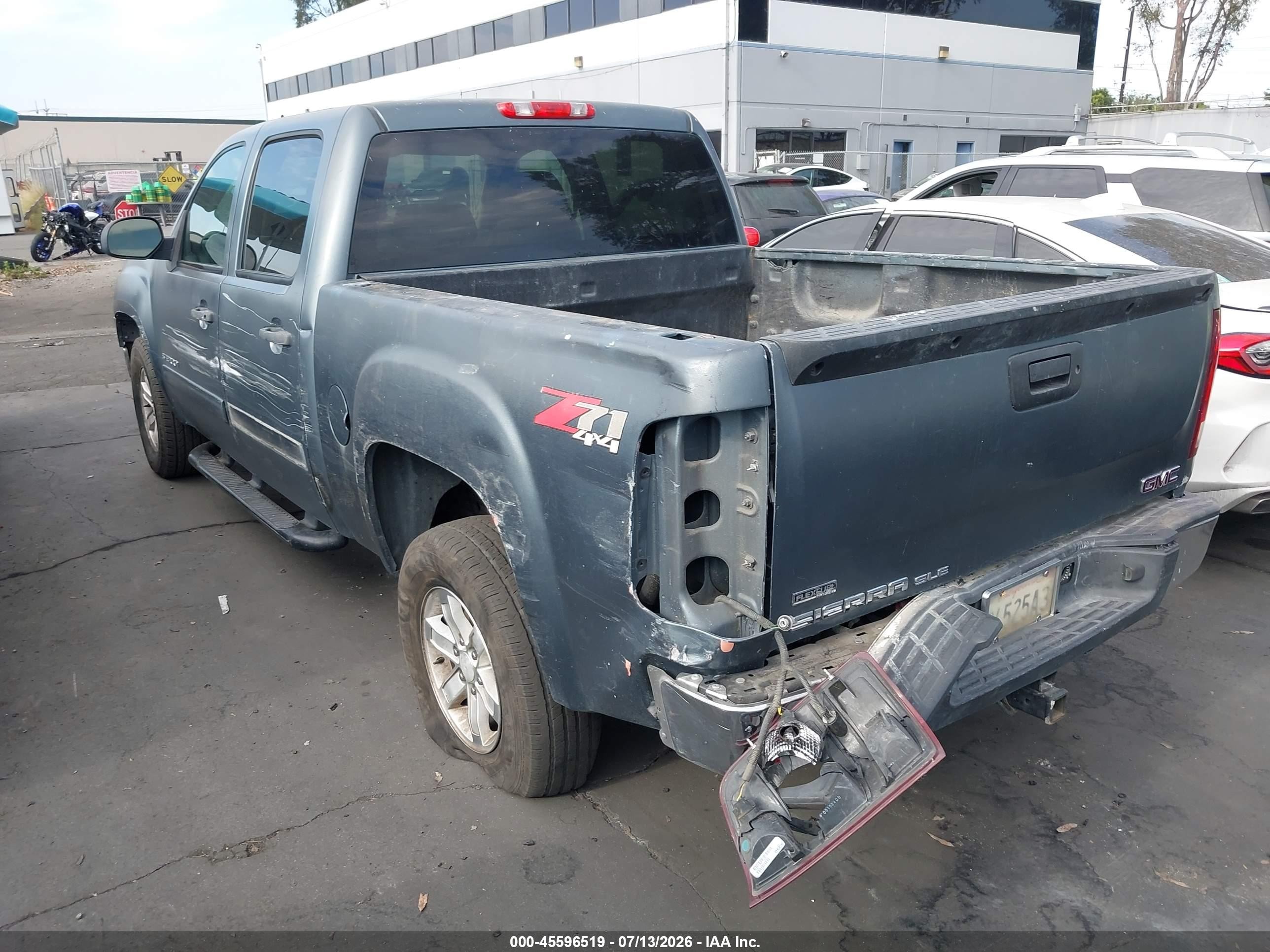 2011 Gmc Sierra 1500 Sle Серый vin: 3GTP2VE30BG359260