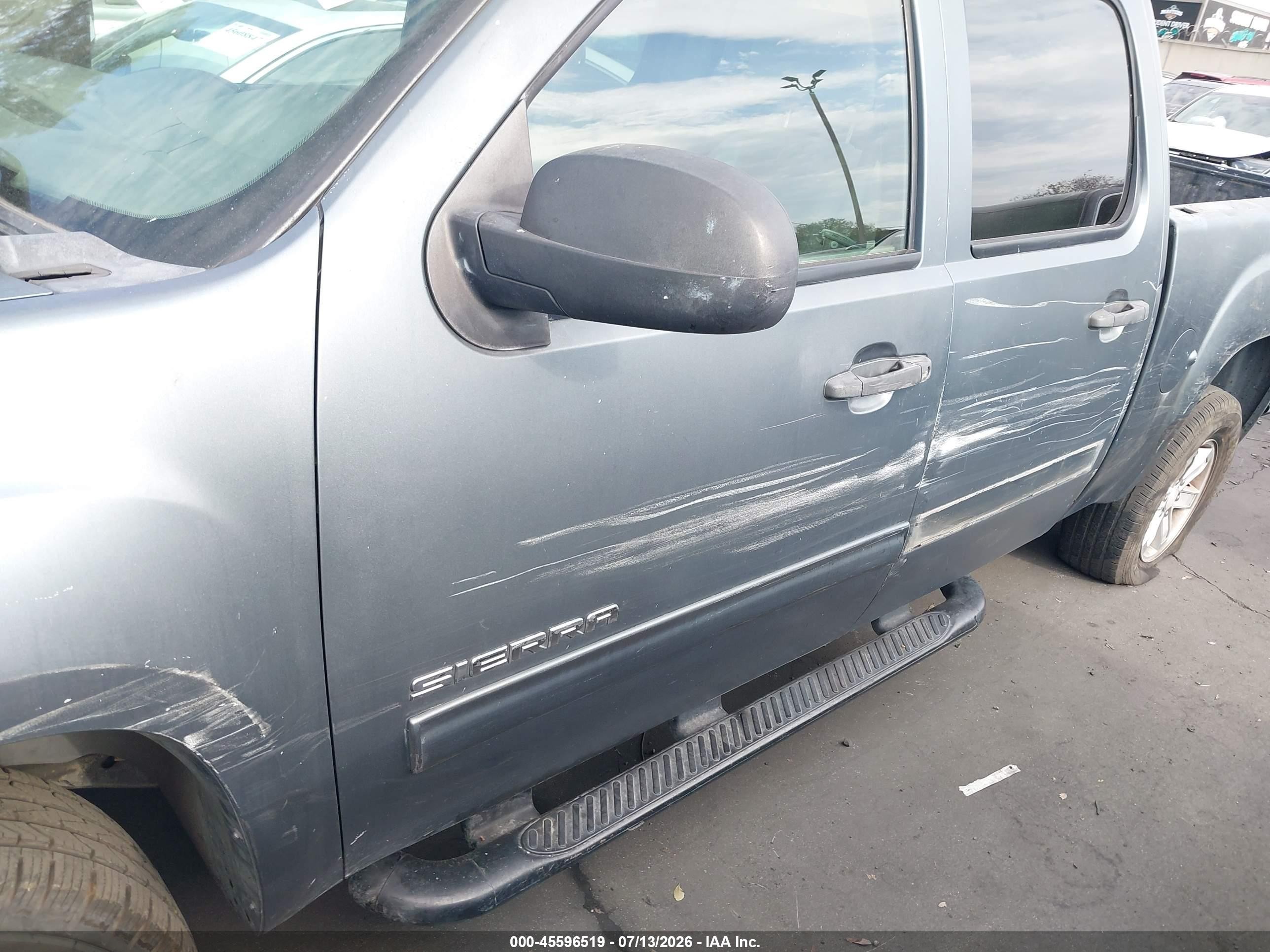 2011 Gmc Sierra 1500 Sle Серый vin: 3GTP2VE30BG359260