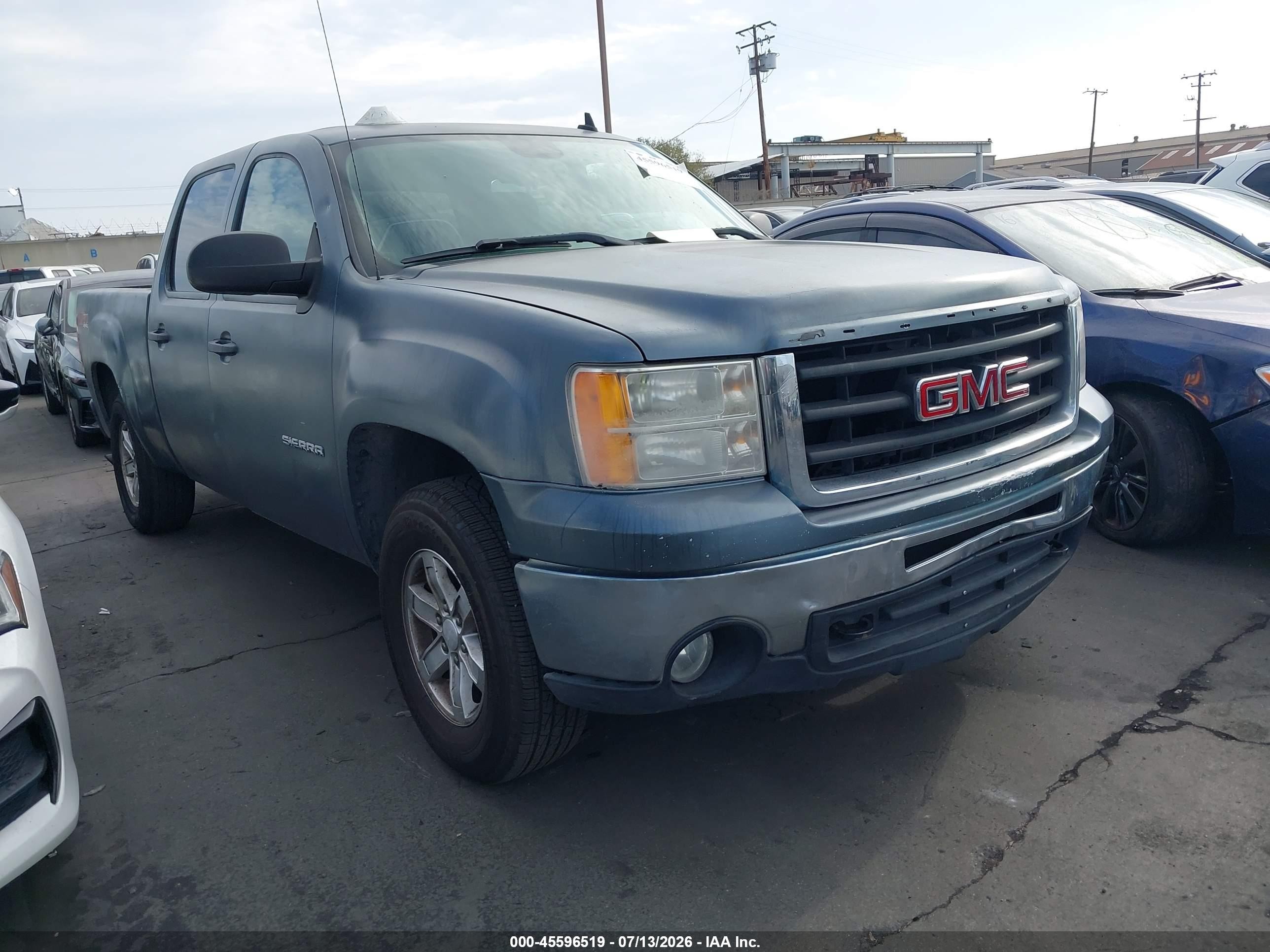 2011 Gmc Sierra 1500 Sle Серый vin: 3GTP2VE30BG359260