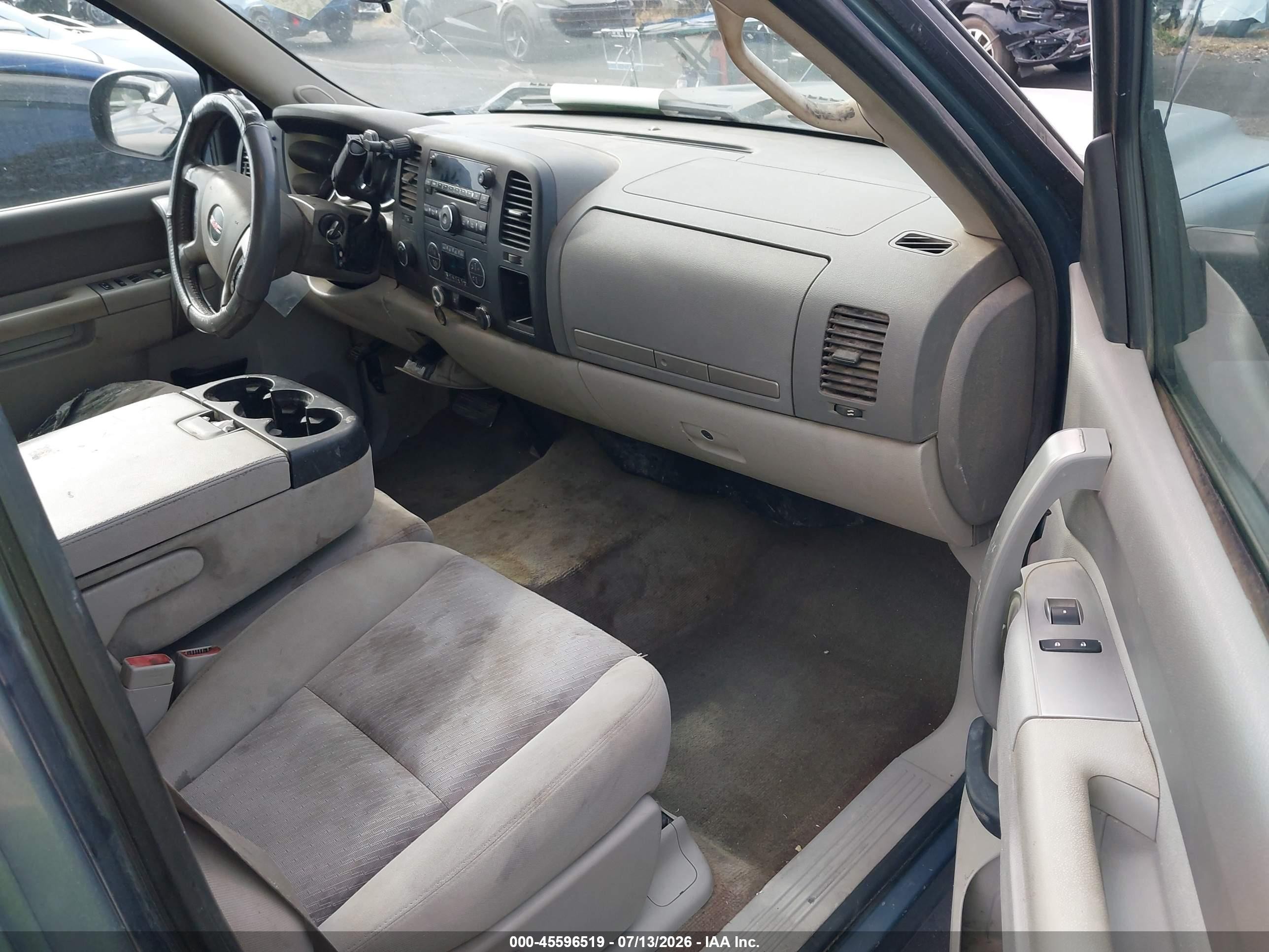 2011 Gmc Sierra 1500 Sle Серый vin: 3GTP2VE30BG359260