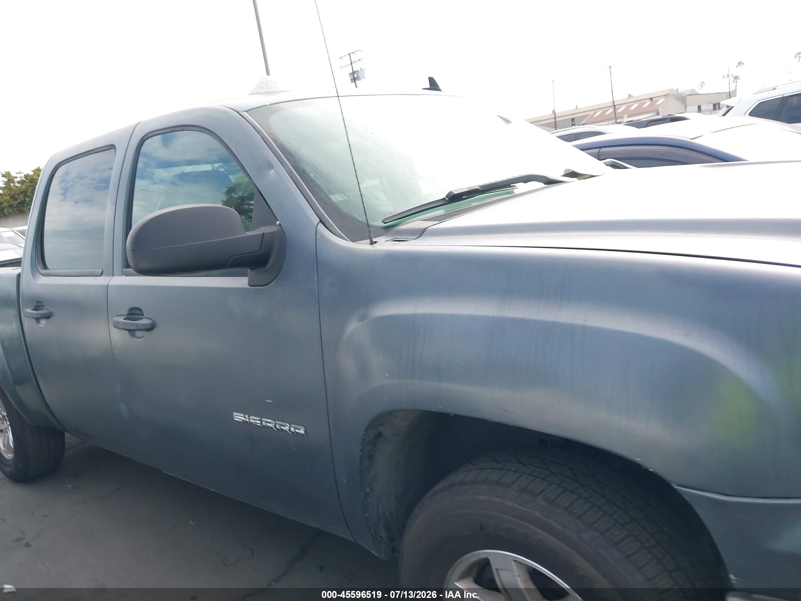 2011 Gmc Sierra 1500 Sle Серый vin: 3GTP2VE30BG359260