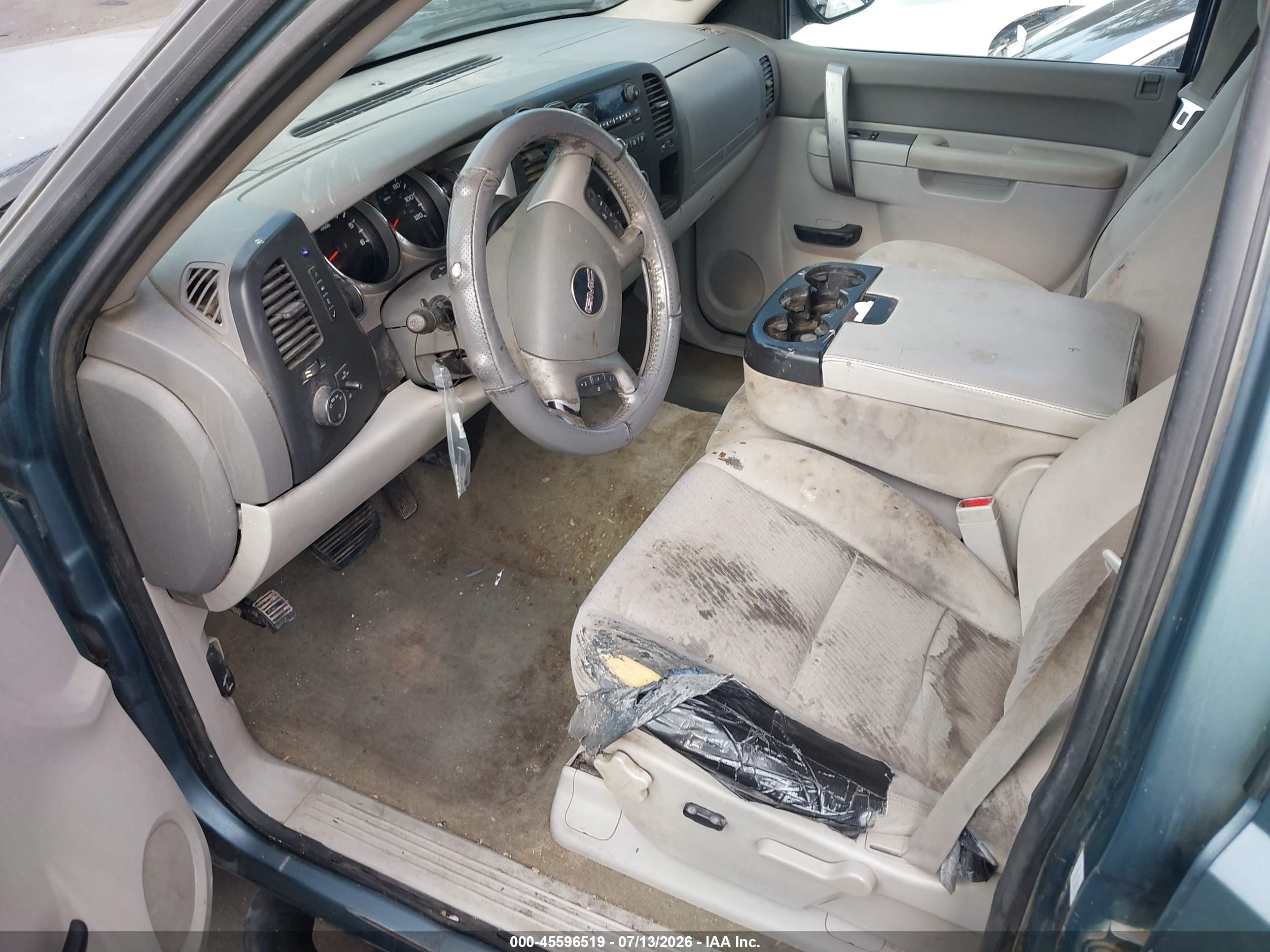 2011 Gmc Sierra 1500 Sle Серый vin: 3GTP2VE30BG359260