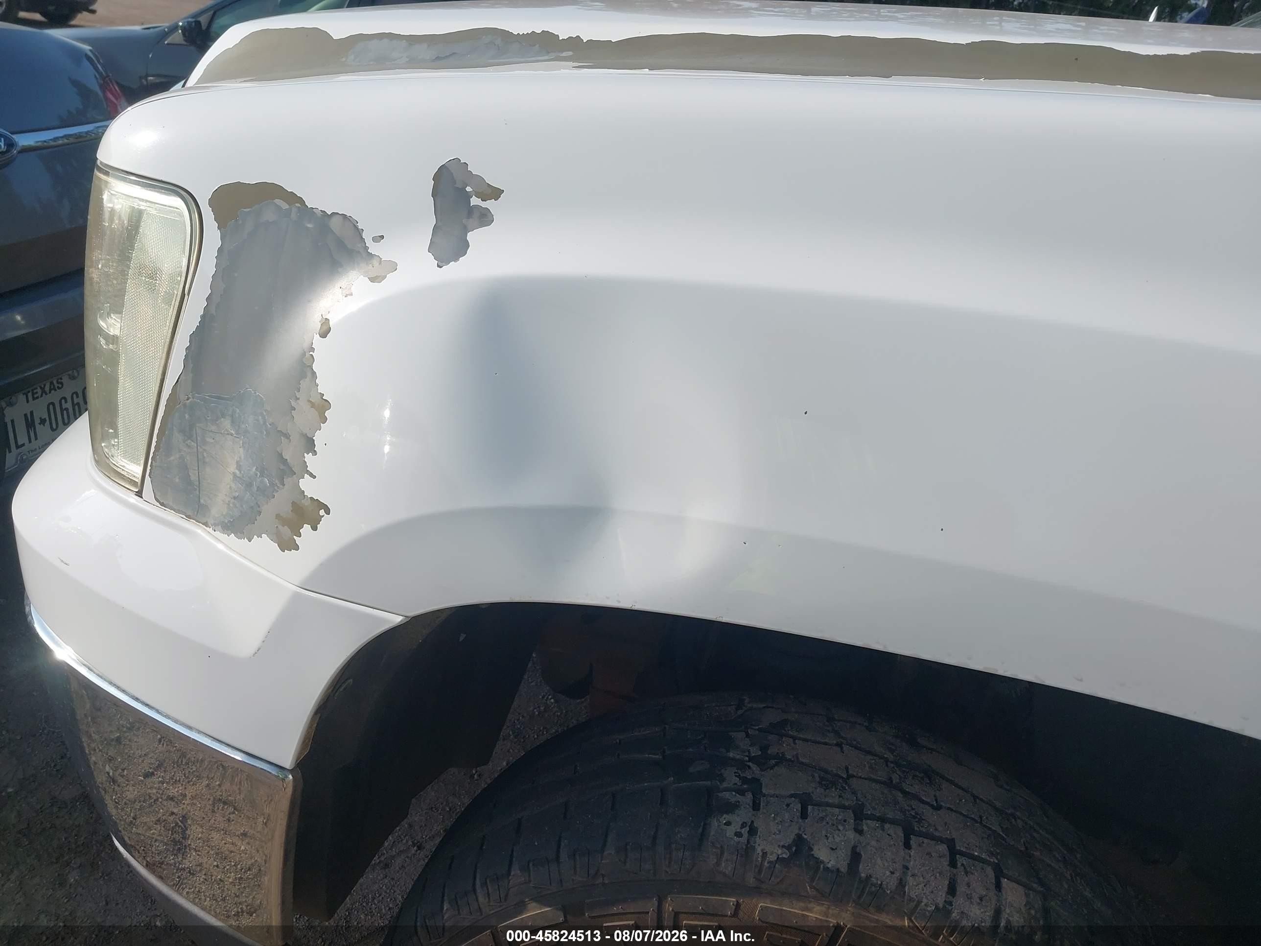 2011 Gmc Sierra 1500 Sle White vin: 3GTP2VE30BG388595