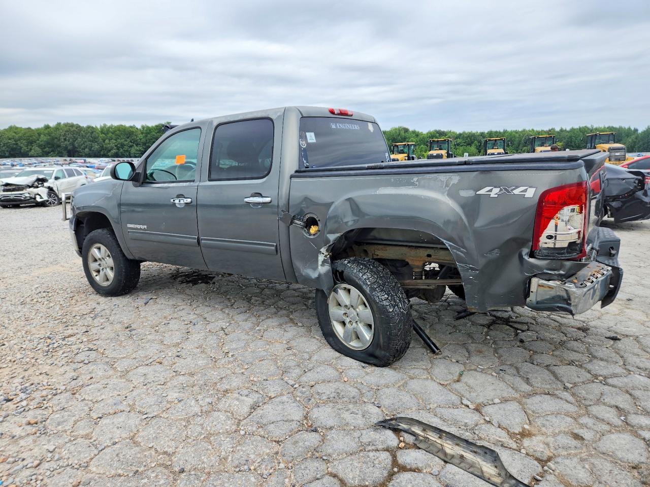 2011 Gmc Sierra K1500 Sle Серый vin: 3GTP2VE31BG116069