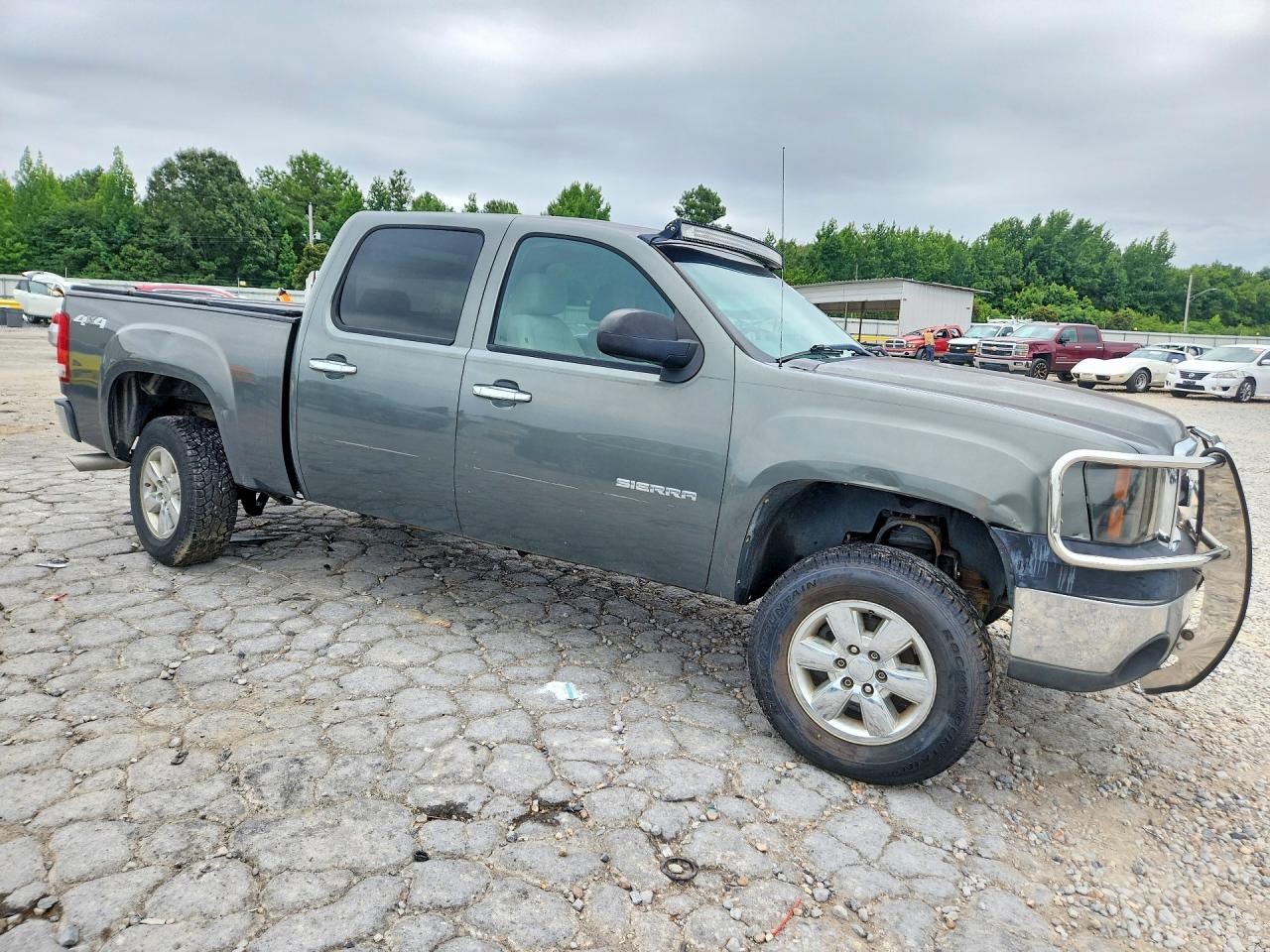 2011 Gmc Sierra K1500 Sle Серый vin: 3GTP2VE31BG116069