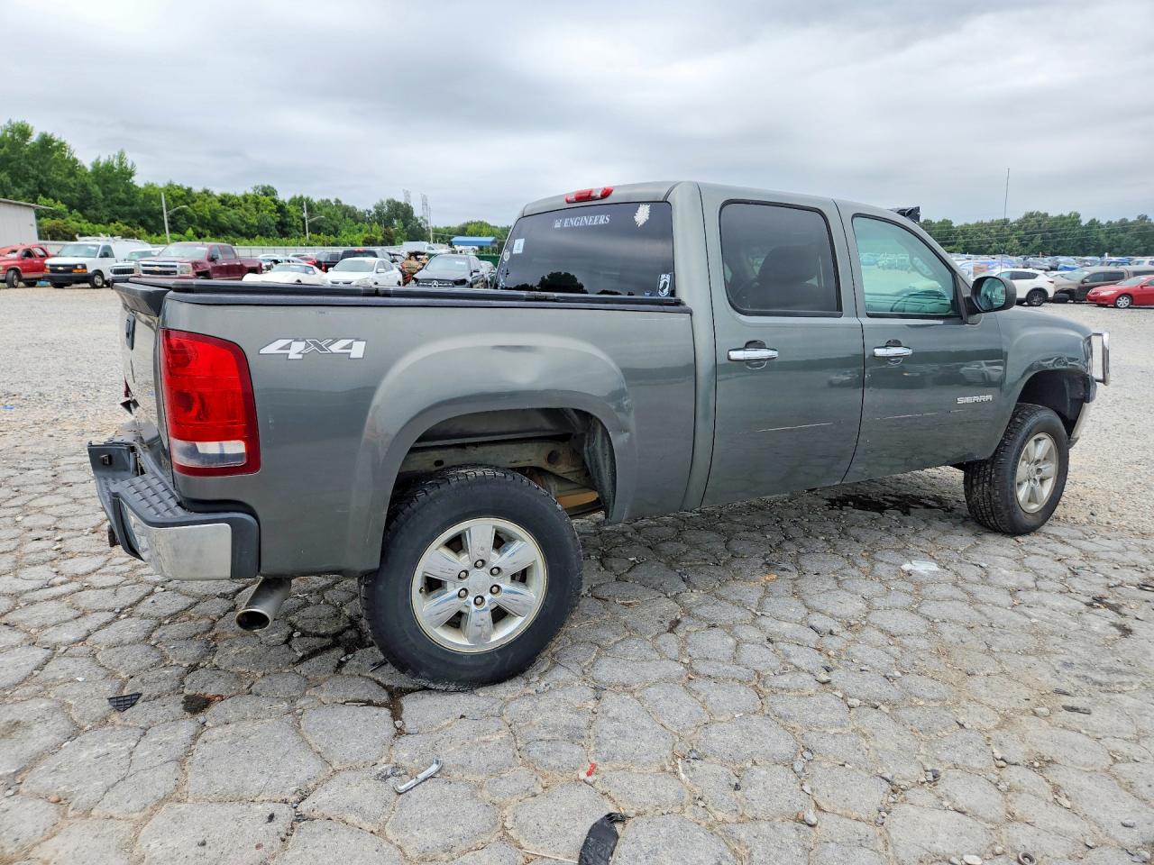 2011 Gmc Sierra K1500 Sle Серый vin: 3GTP2VE31BG116069