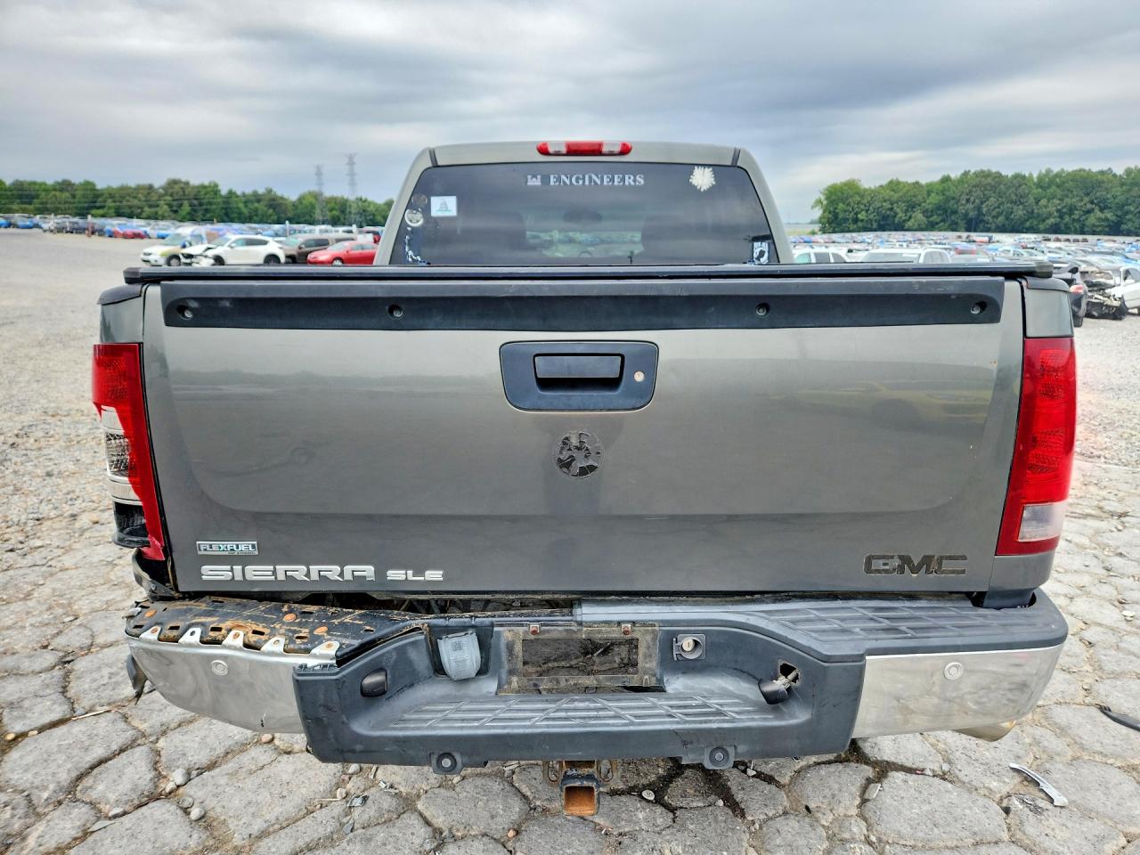 2011 Gmc Sierra K1500 Sle Серый vin: 3GTP2VE31BG116069