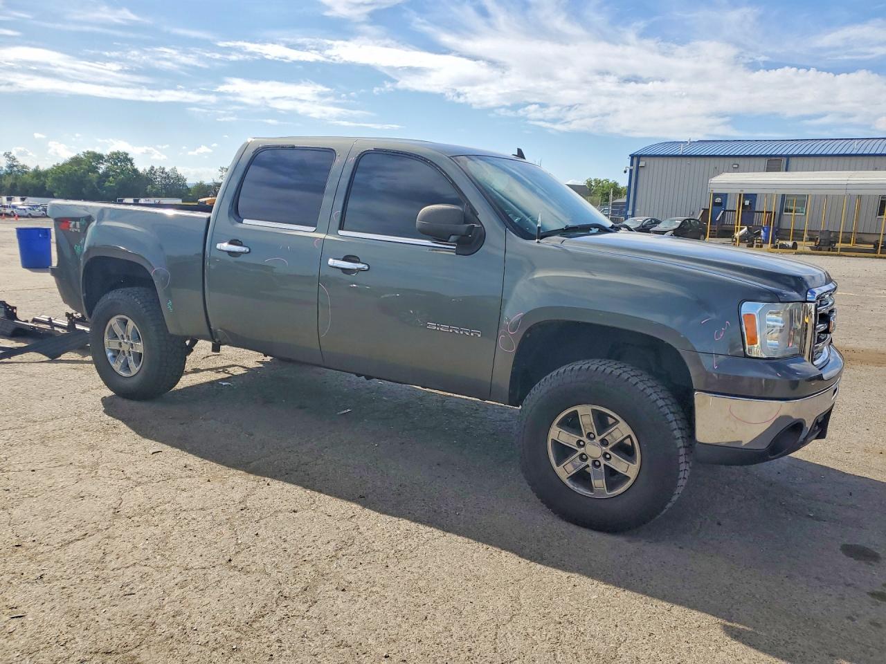 2011 Gmc Sierra K1500 Sle Gray vin: 3GTP2VE31BG331659