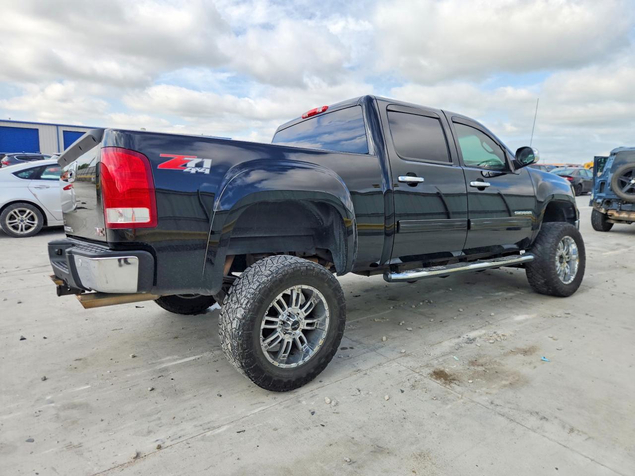 2011 Gmc Sierra K1500 Sle Black vin: 3GTP2VE31BG398102
