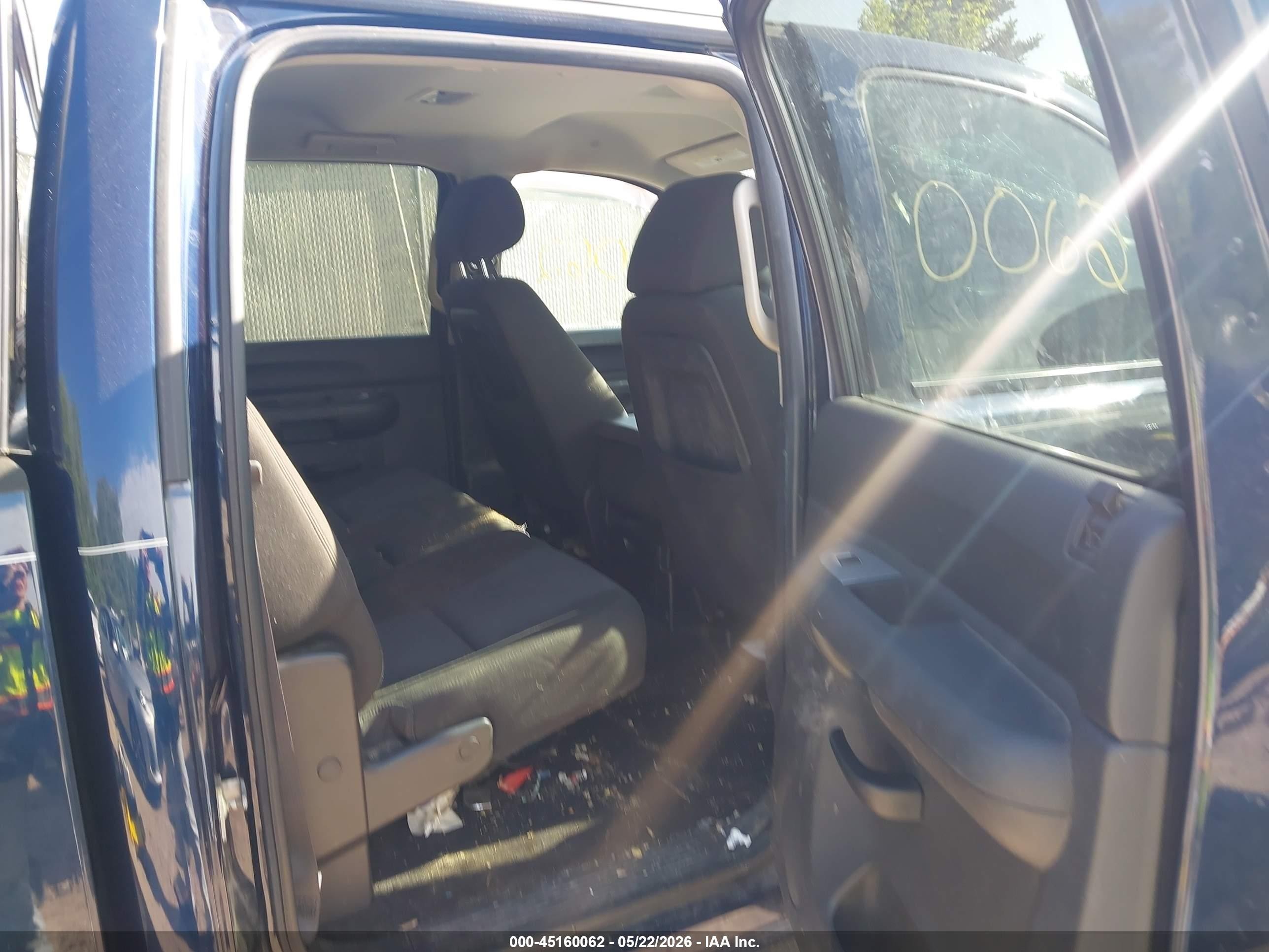 2011 Gmc Sierra 1500 Sle Blue vin: 3GTP2VE32BG100317
